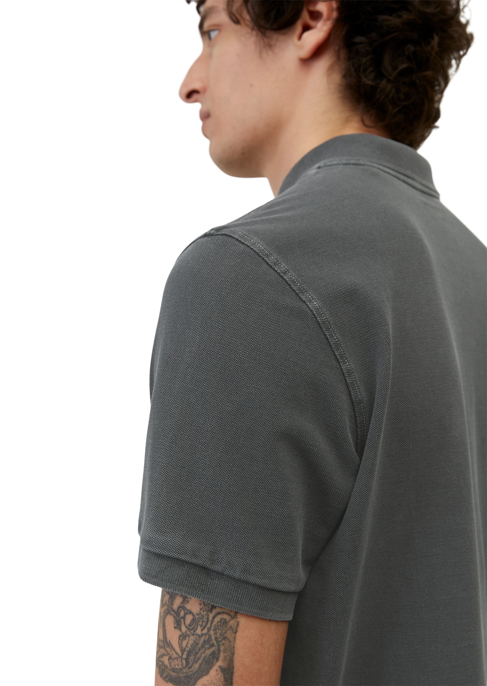 Marc O'Polo Polo mit dezenter Logostickerei