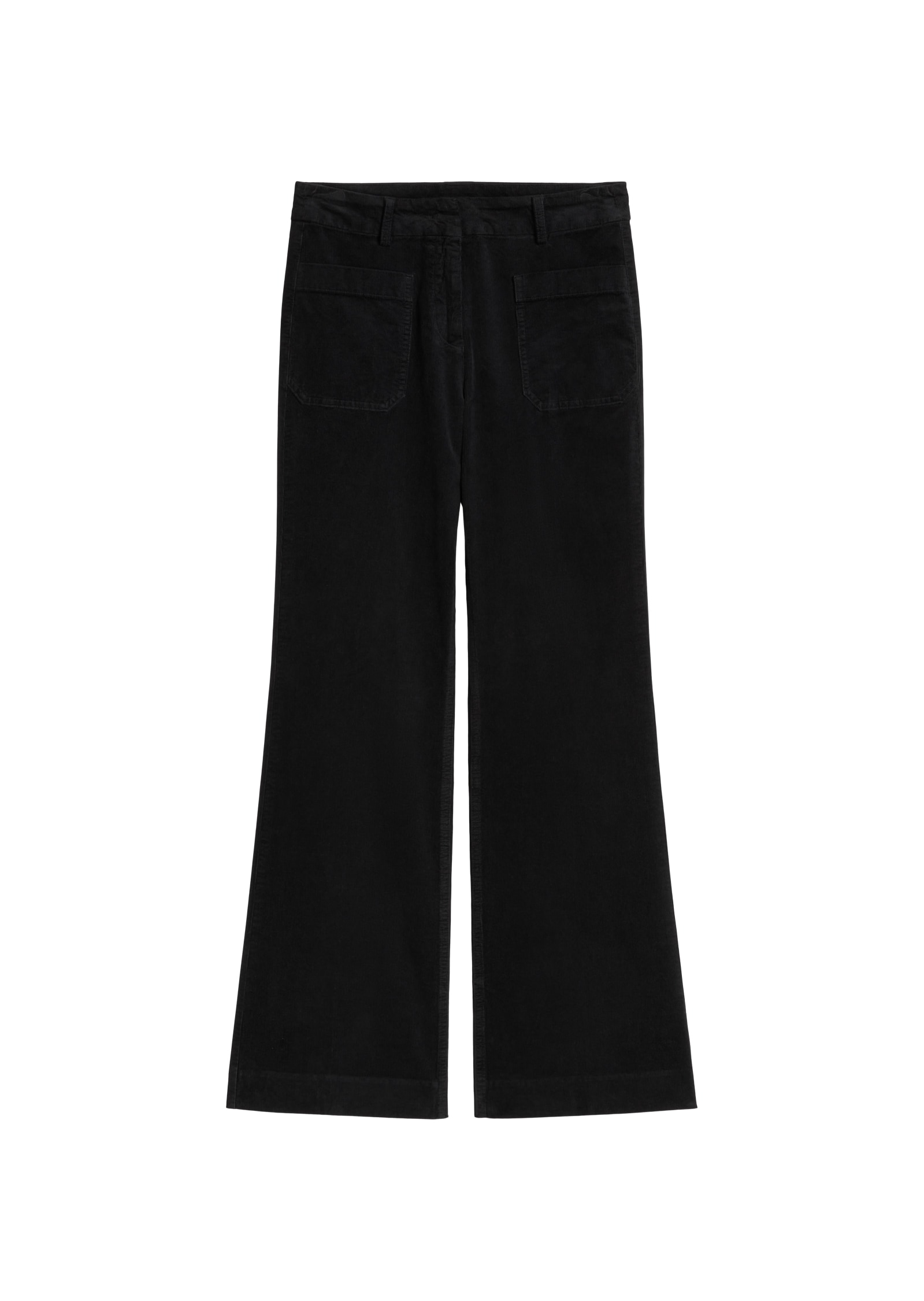 Marc O'Polo Pantalon en velours côtelé »Marthe Flared«  en coton stretch, coupe évasée