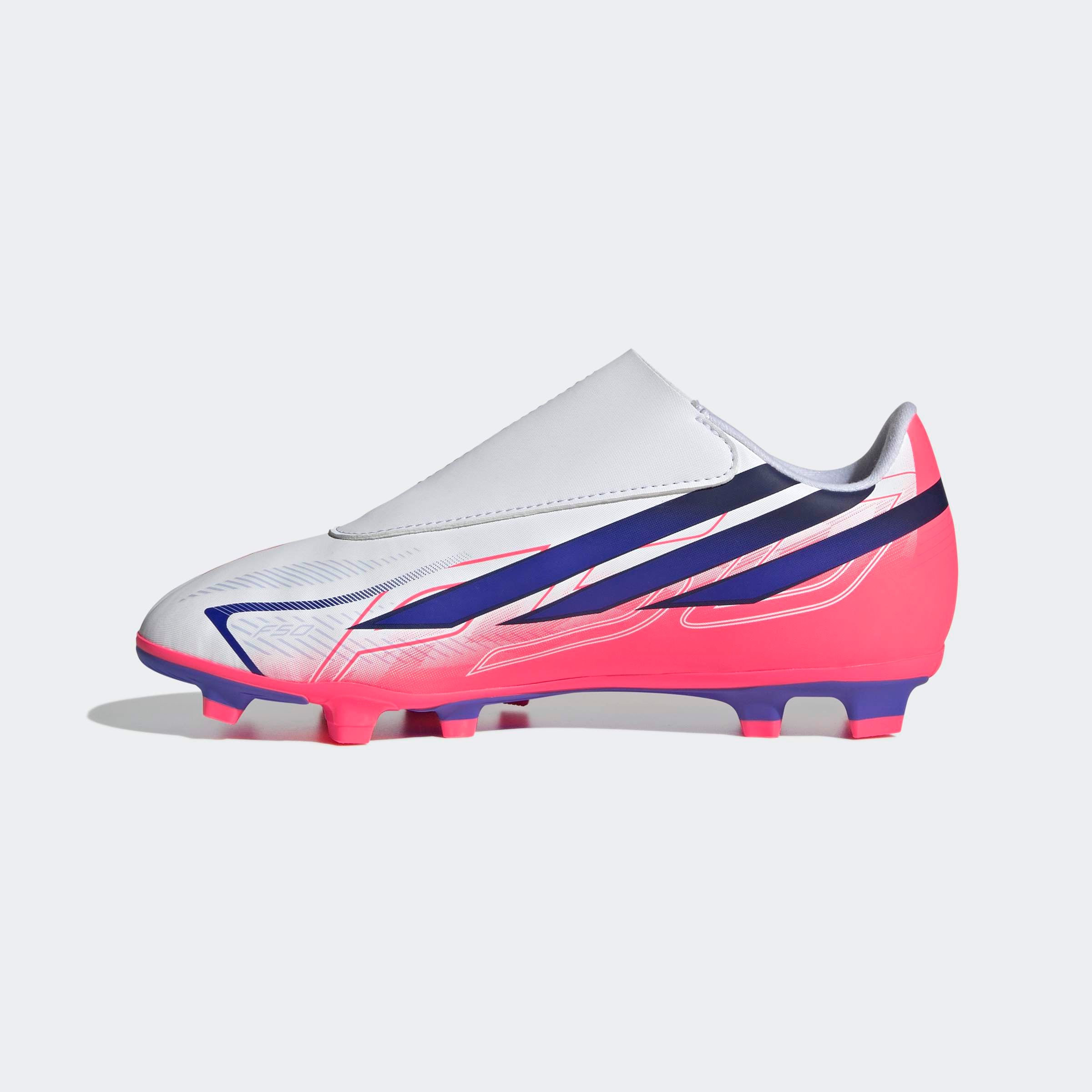 adidas Performance Fussballschuh »F50 HYPERFAST CLUB KIDS , KLETTVERSCHLUSS, FESTE / GEMISCHTE BÖDEN«  für viele verschiedene Böden geeignet, für Jugendliche & Kinder