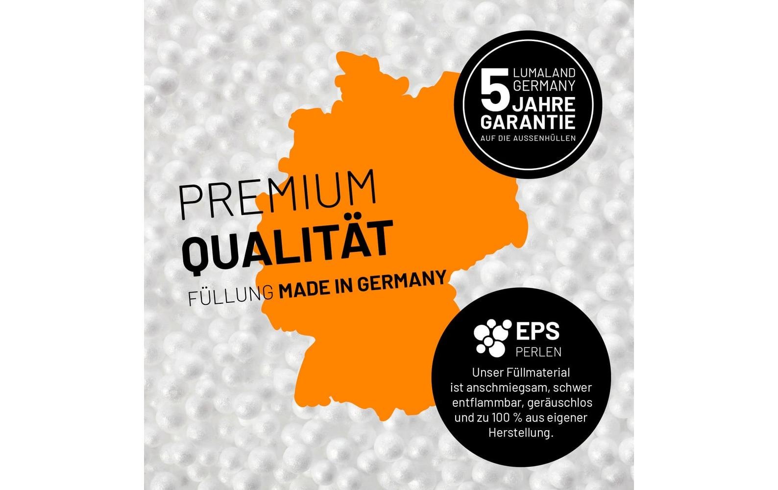 Lumaland Pouf »Lumaland Sitzsack In-& Outdoor 120 l «
