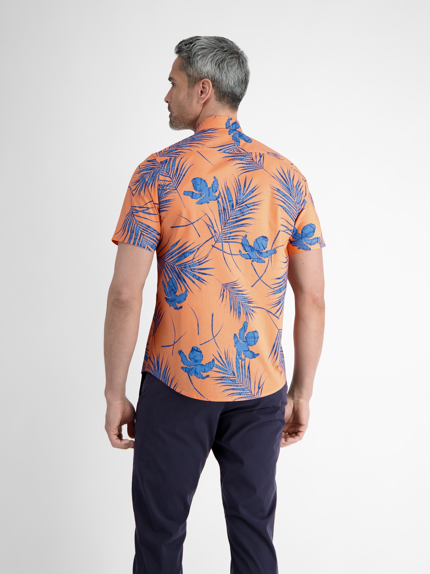 LERROS Chemise à manches courtes »Kurzärmeliges Herrenhemd, Hawaiian-Style«