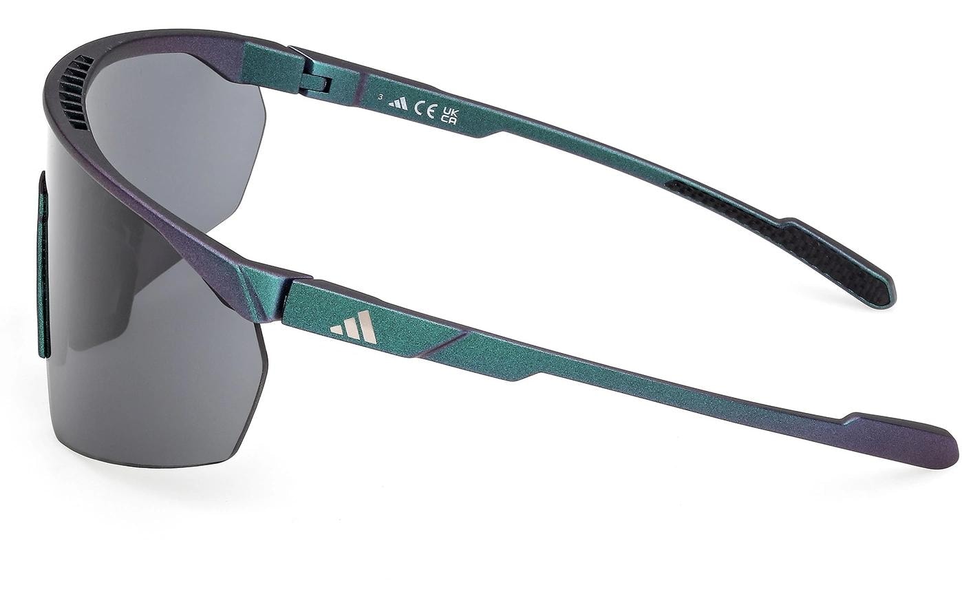 adidas Performance Sportbrille »SP0075 Green Matt, Lens Smoke« UV Schutz