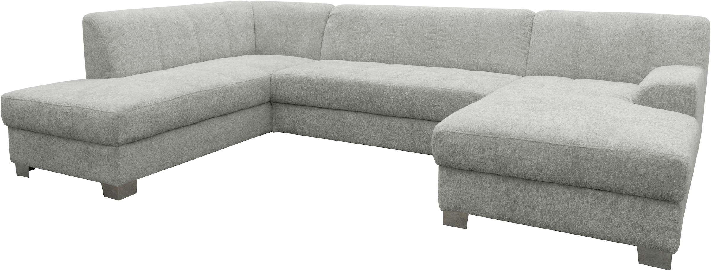 GOODproduct Paysage de salon »Lolland 296 x 195 cm, modern, mit Steppungen, mittelfester Sitz« Forme en U, avec revêtement Pet Friendly