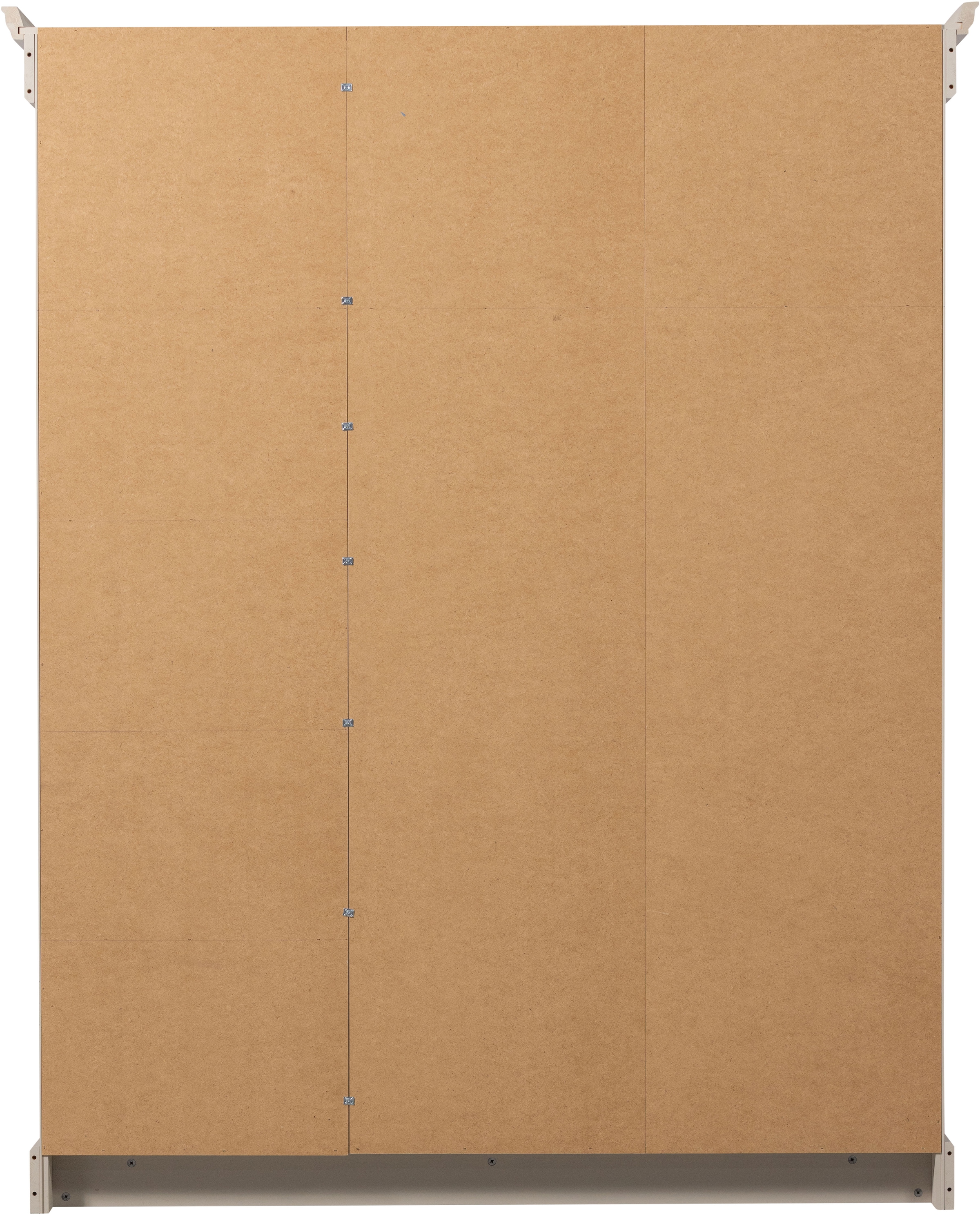 WOOOD Armoires à vêtements »Olivia FSC®-Kiefernholz mit Hängebereich, H 212 x B 171 x T 63 cm« capacité de charge 10 kg par étagère, options d'étagères disponibles