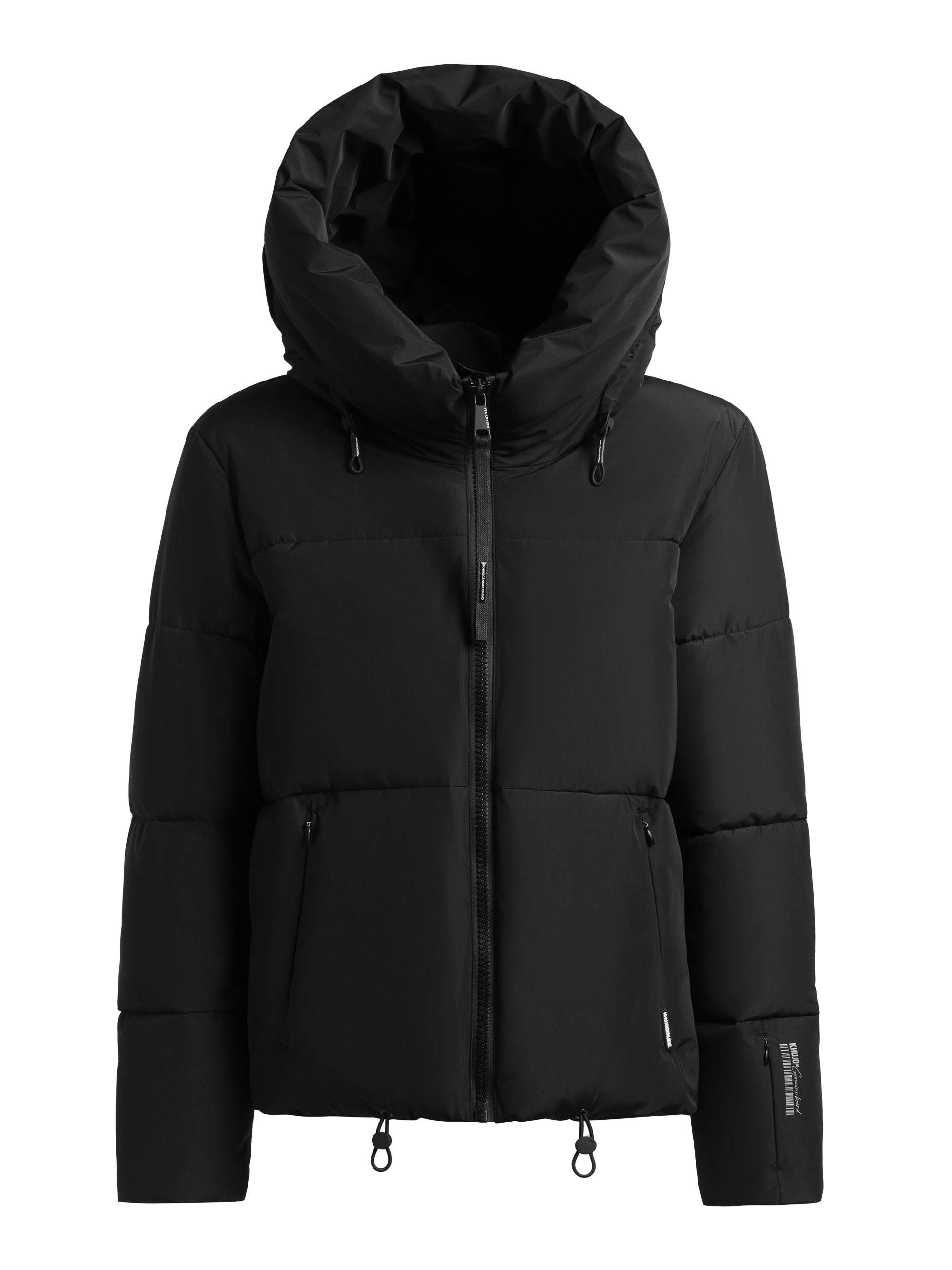 khujo Steppjacke »AUDREY2 MATT« mit Kapuze Reissverschlusstaschen mit Fleecefutter