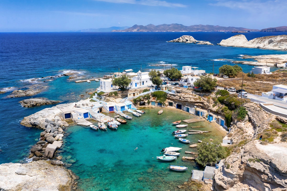 Papermoon Papier peint photo »Häuser am Wasser«