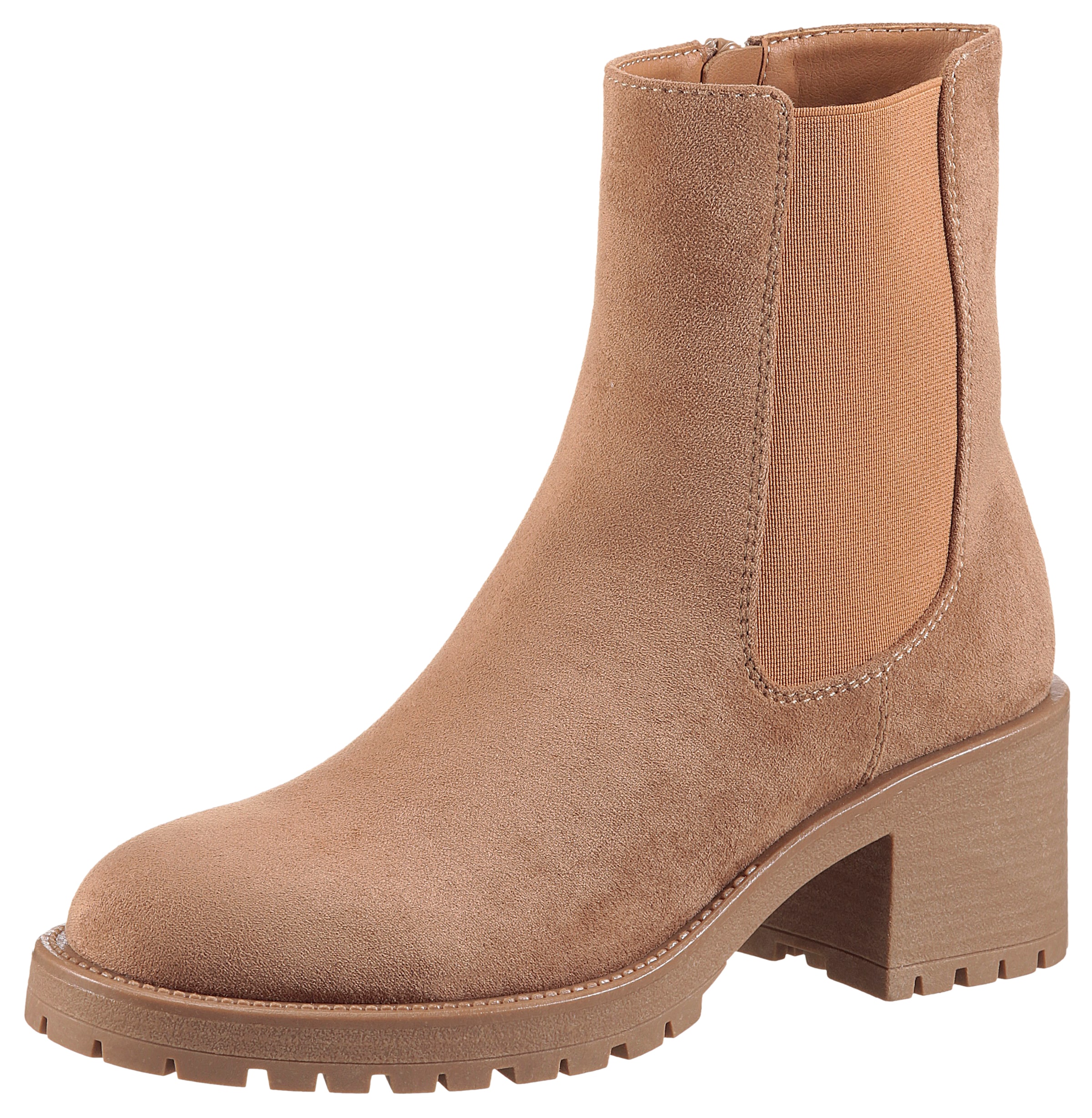 Aniston SHOES Bottines chelsea  bottine avec fermeture éclair et insert stretch