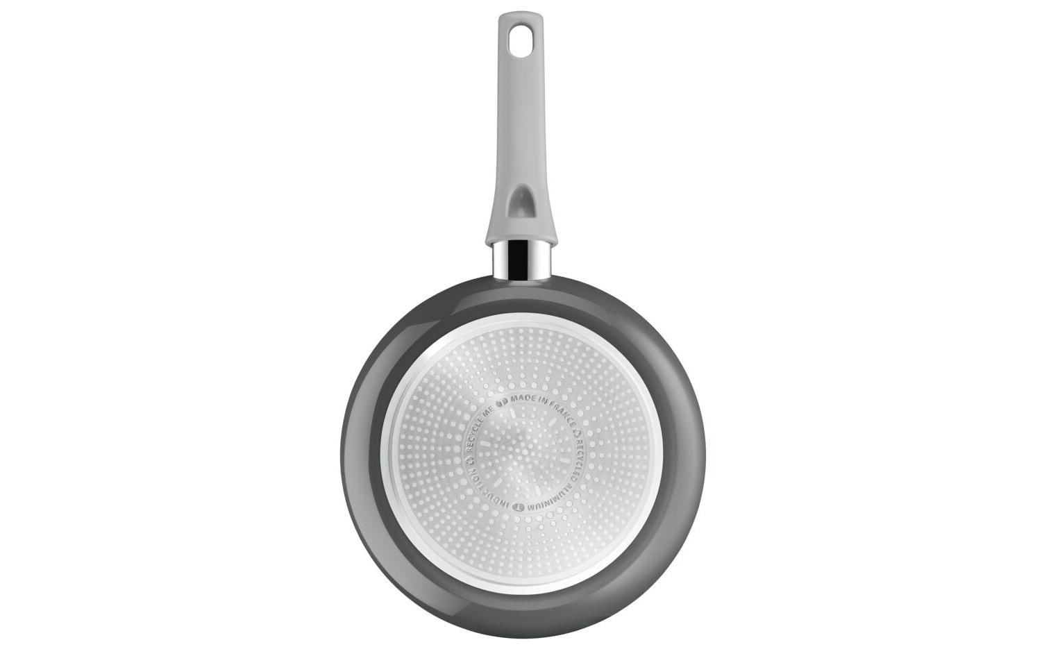 Tefal Bratpfanne »Renew On 20 / 24 / 28 cm« Aluminium 3 tlg. ratpfannenset aus recyceltem Aluminium mit Keramikbeschichtung