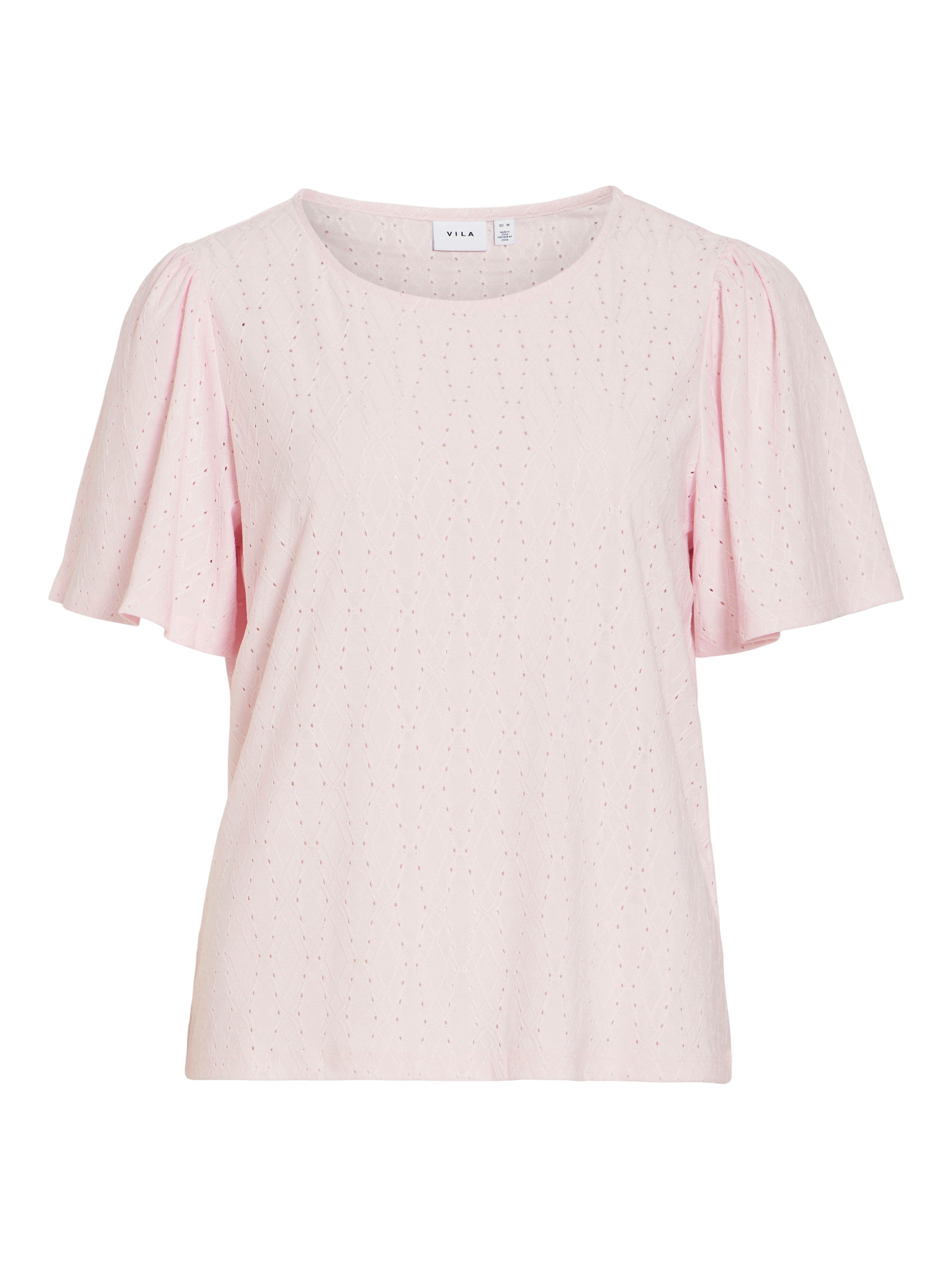 Vila Rundhalsshirt »VIBELLI O-NECK S/S TOP - NOOS«