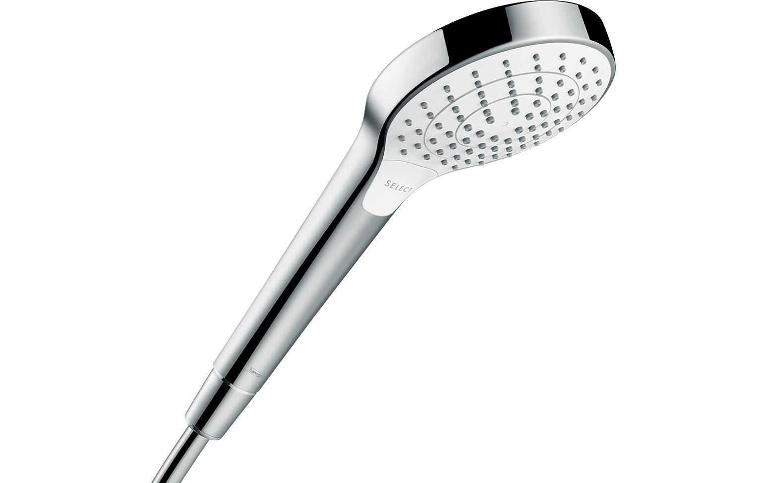 hansgrohe Handbrause »Croma Select S« 11cm, Weiss/chrom