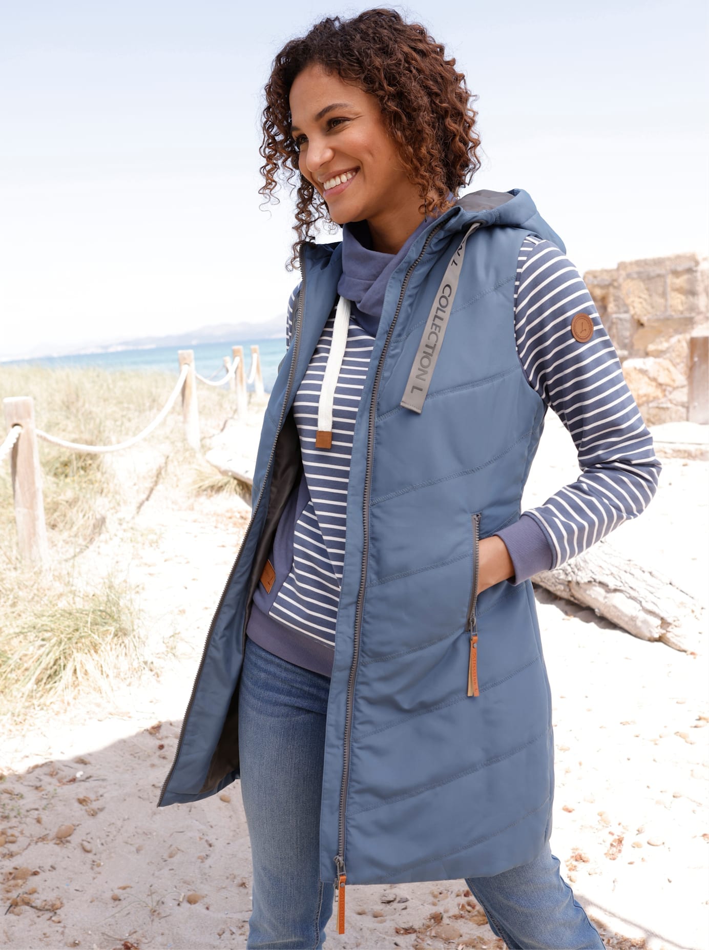 Casual Looks Gilet long