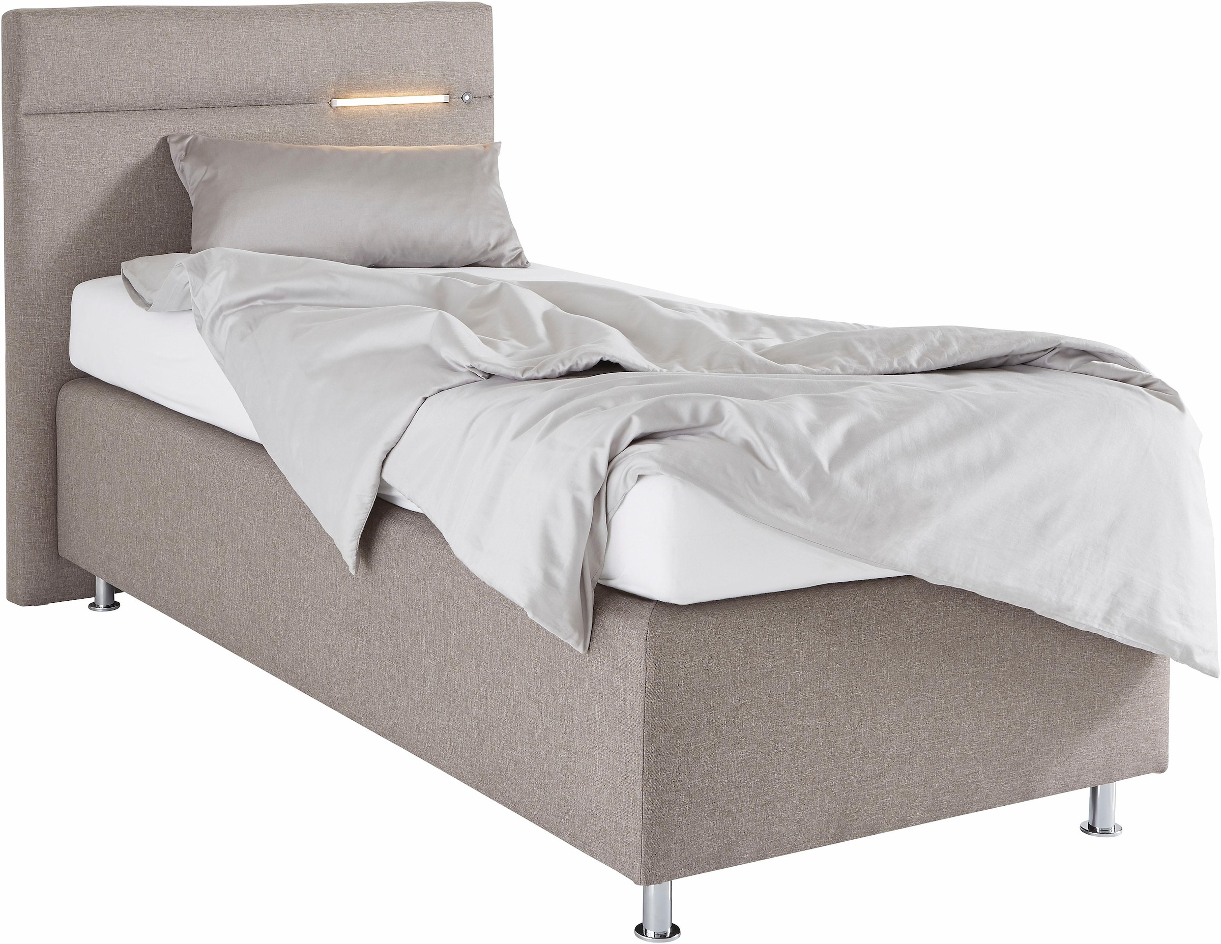 Westfalia Schlafkomfort Lit boxspring wahlweise mit LED-Beleuchtung