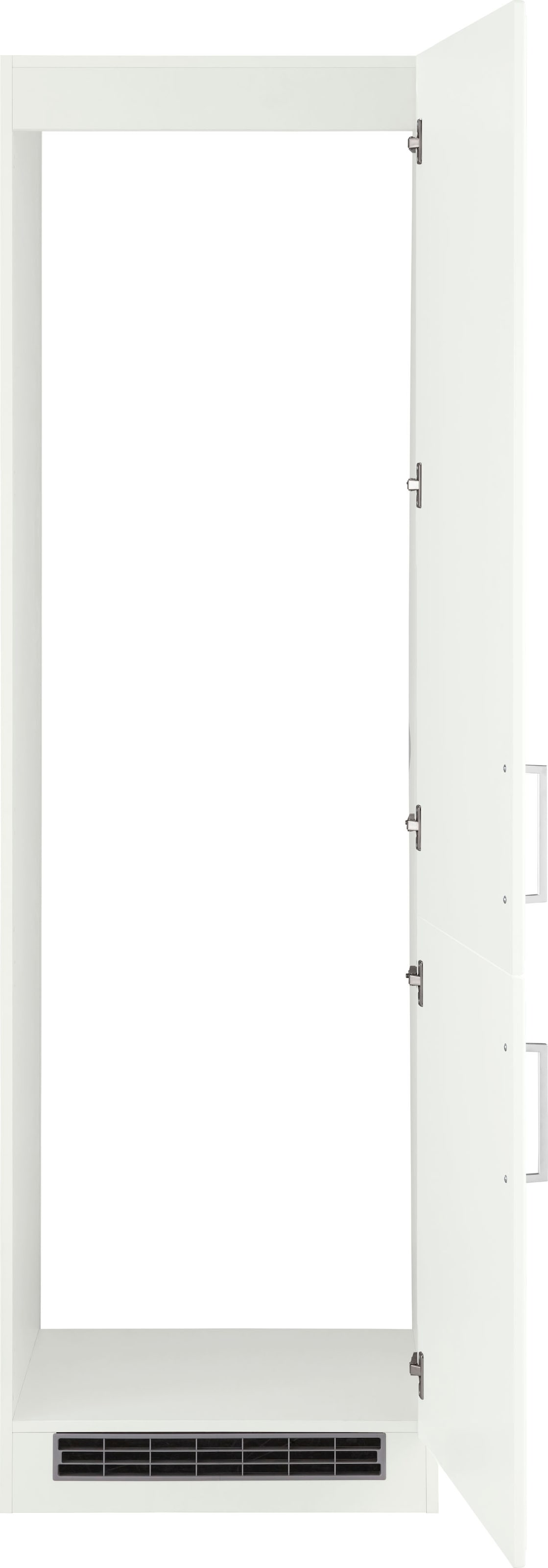 KOCHSTATION Armoire réfrigérée encastrable »KS-Stockholm« 60 cm de large, façades MDF de haute qualité avec rainure
