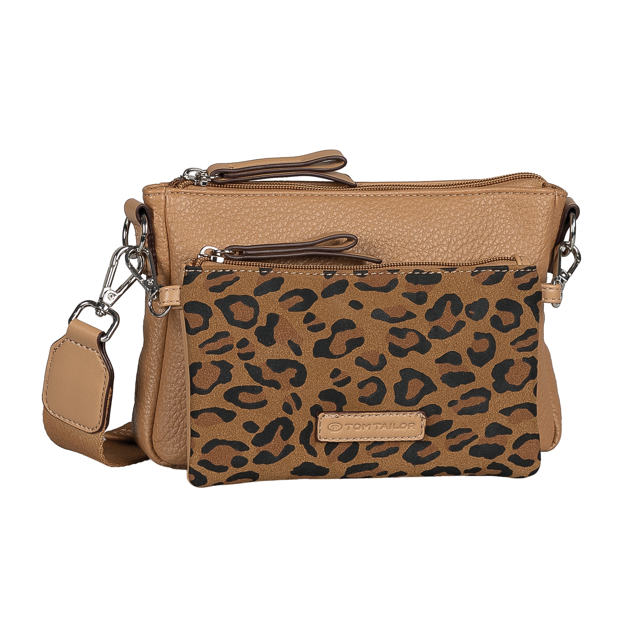 TOM TAILOR Sac à bandoulière »Jamila« sac bandoulière pour dames, sac 2 en 1 avec poche avant