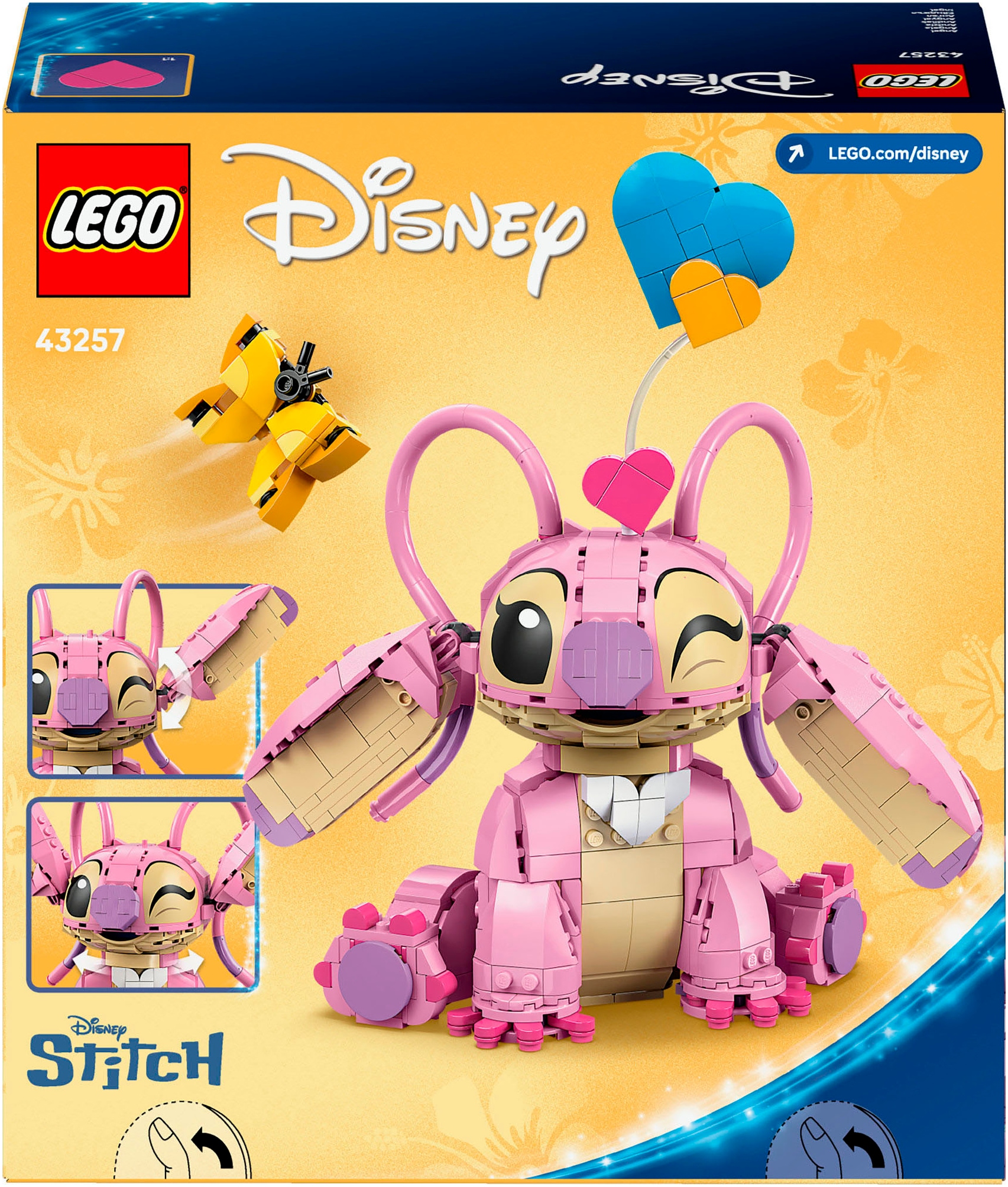 LEGO® Konstruktionsspielsteine »Angel (43257), LEGO Disney Classic« Made in Europe