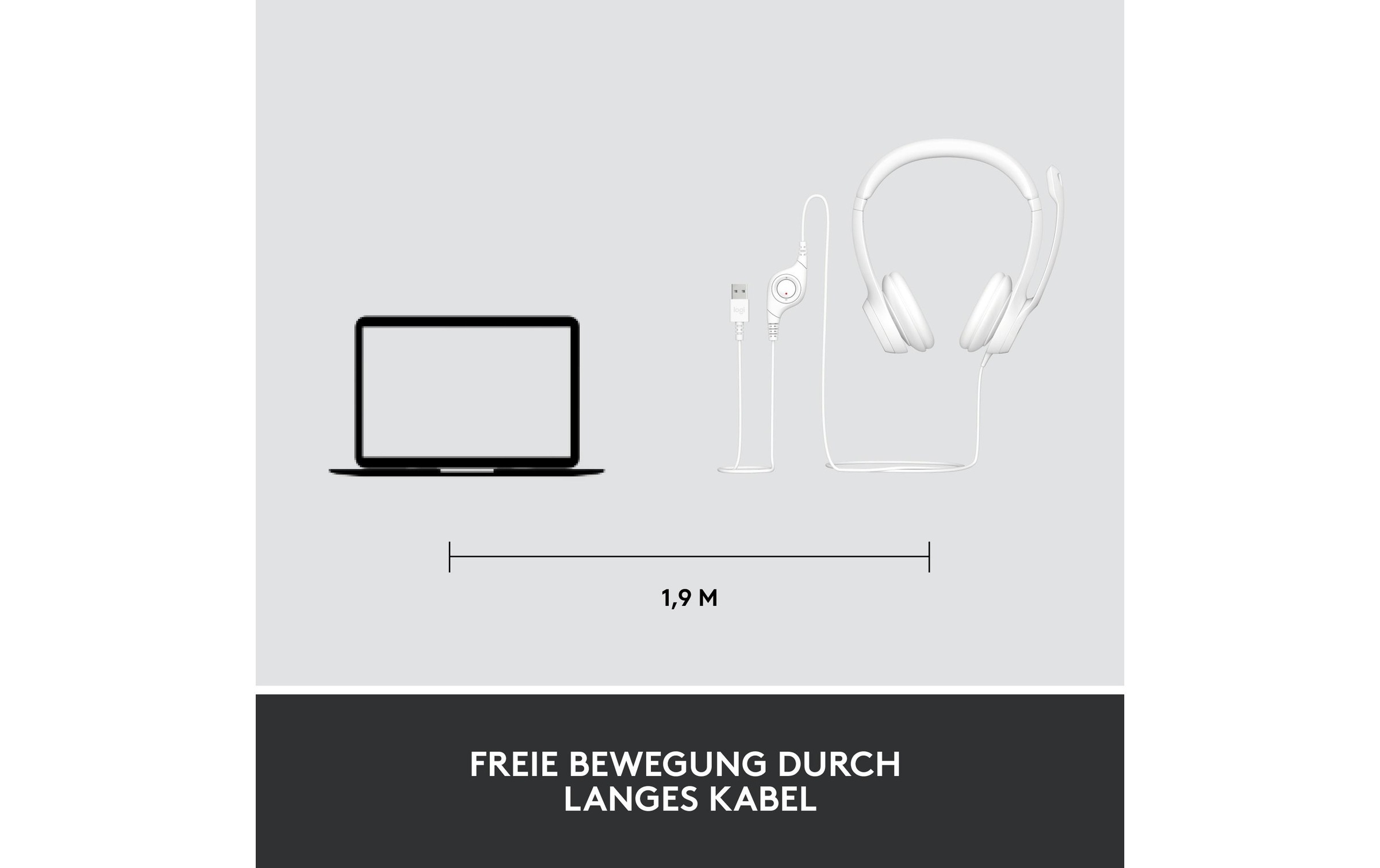 Logitech Casque »H390 USB Stereo«