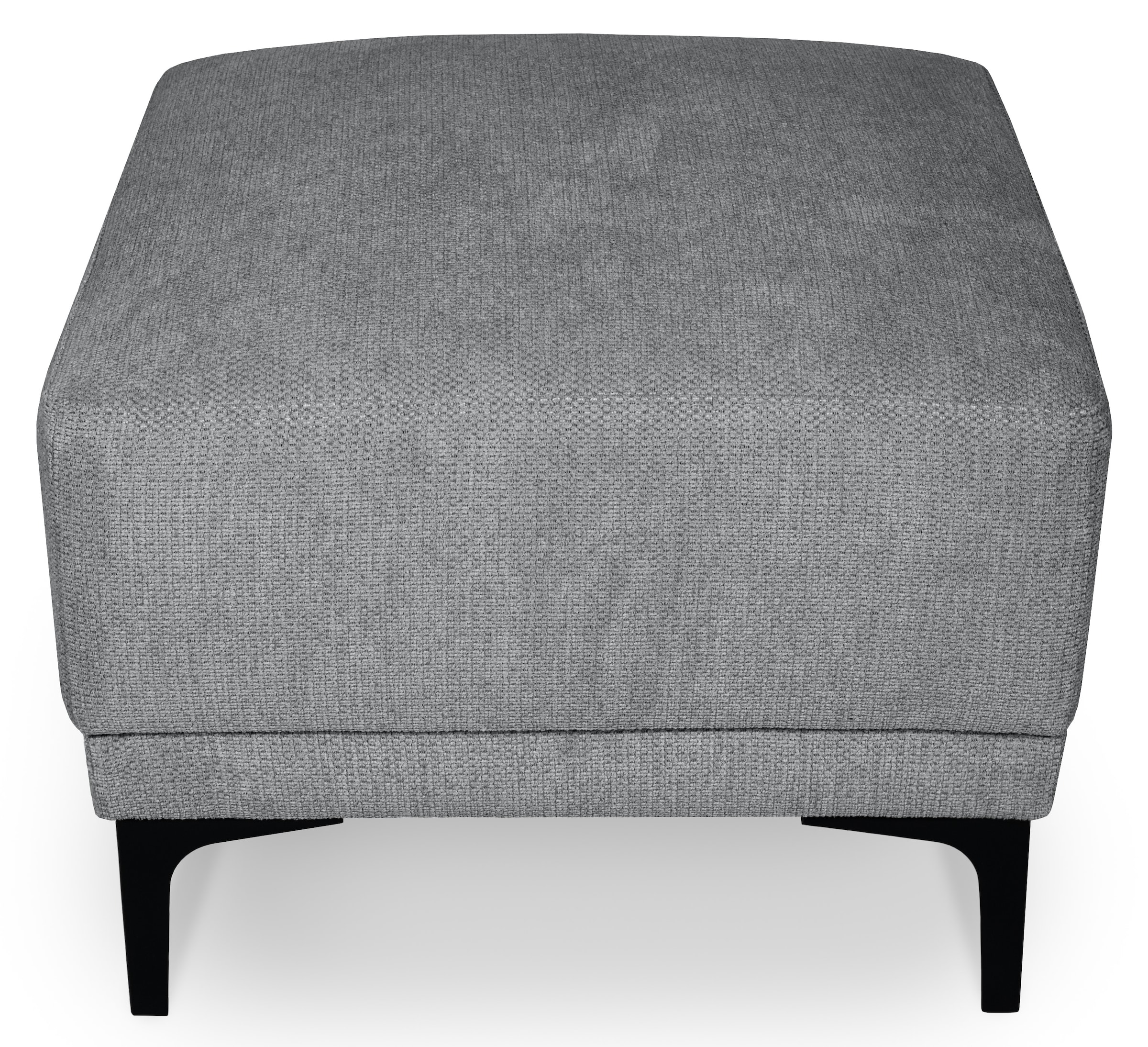 GOODproduct Polsterhocker »Xander« 1 Stk. tlg. Breite 58 cm, Soft-Touch Chenille, schwarze Metallfüsse