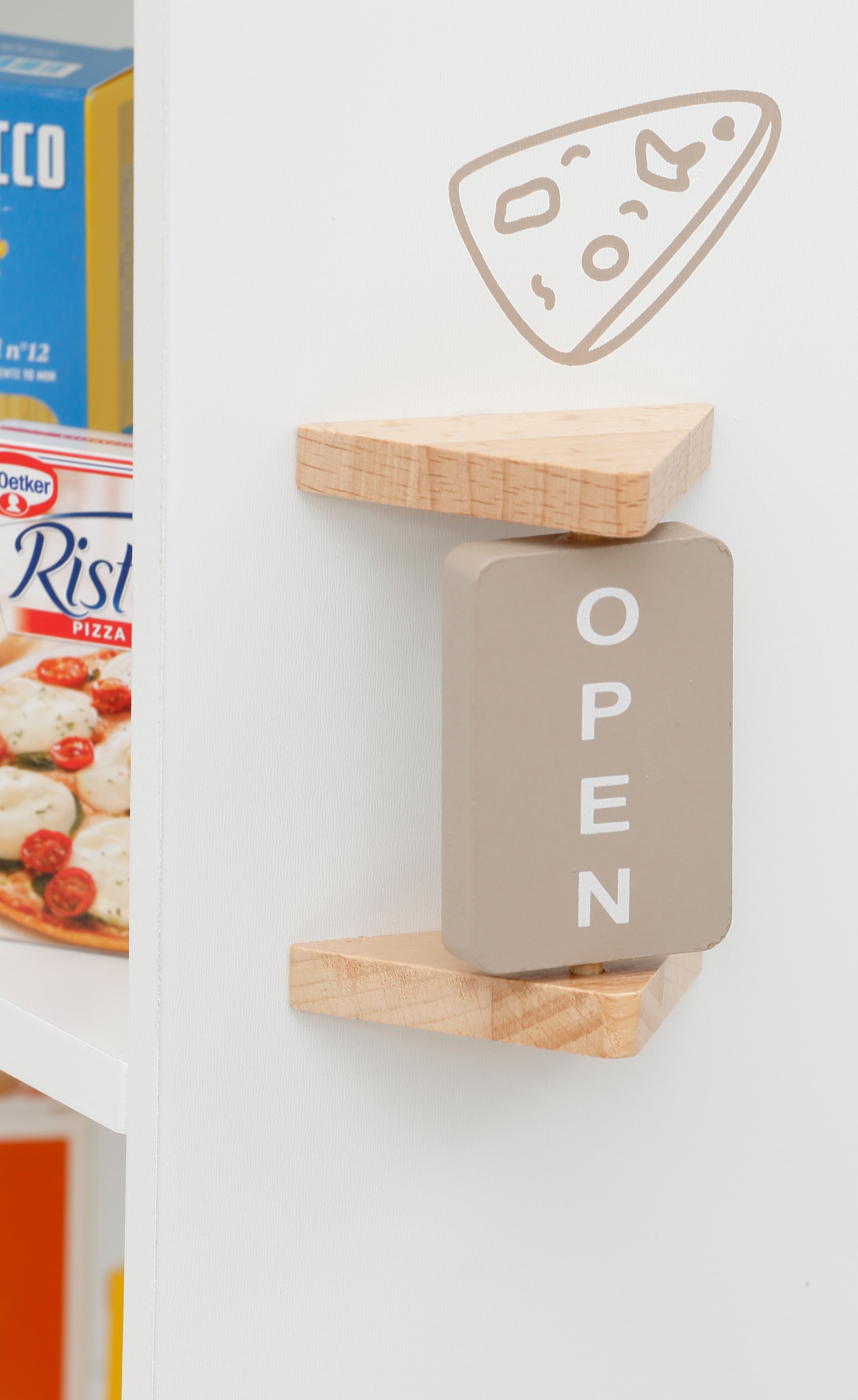 Tanner Kaufladen »Supermarkt aus Holz« inkl. Markenminiatur-Faltschachteln; FSC® - schützt Wald