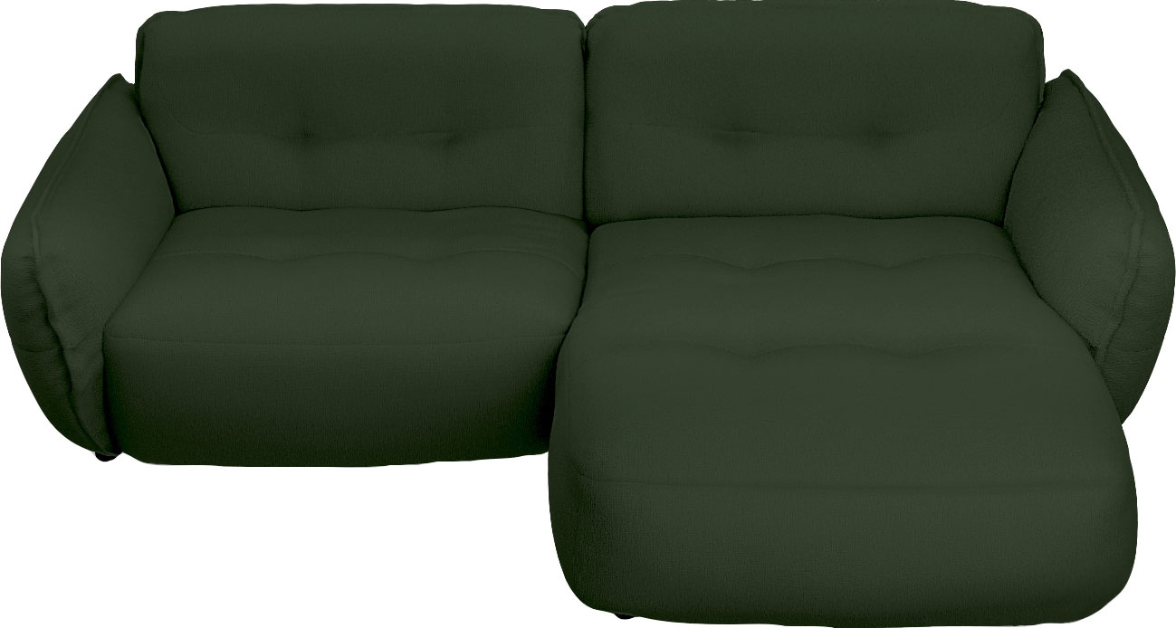 BETYPE Ecksofa »Be Fluffy Mega Sofa, bequem, viel Platz, Breite 289cm, L-Form« Softes Sitzgefühl, moderne Kedernaht, hochwertiger Bezug