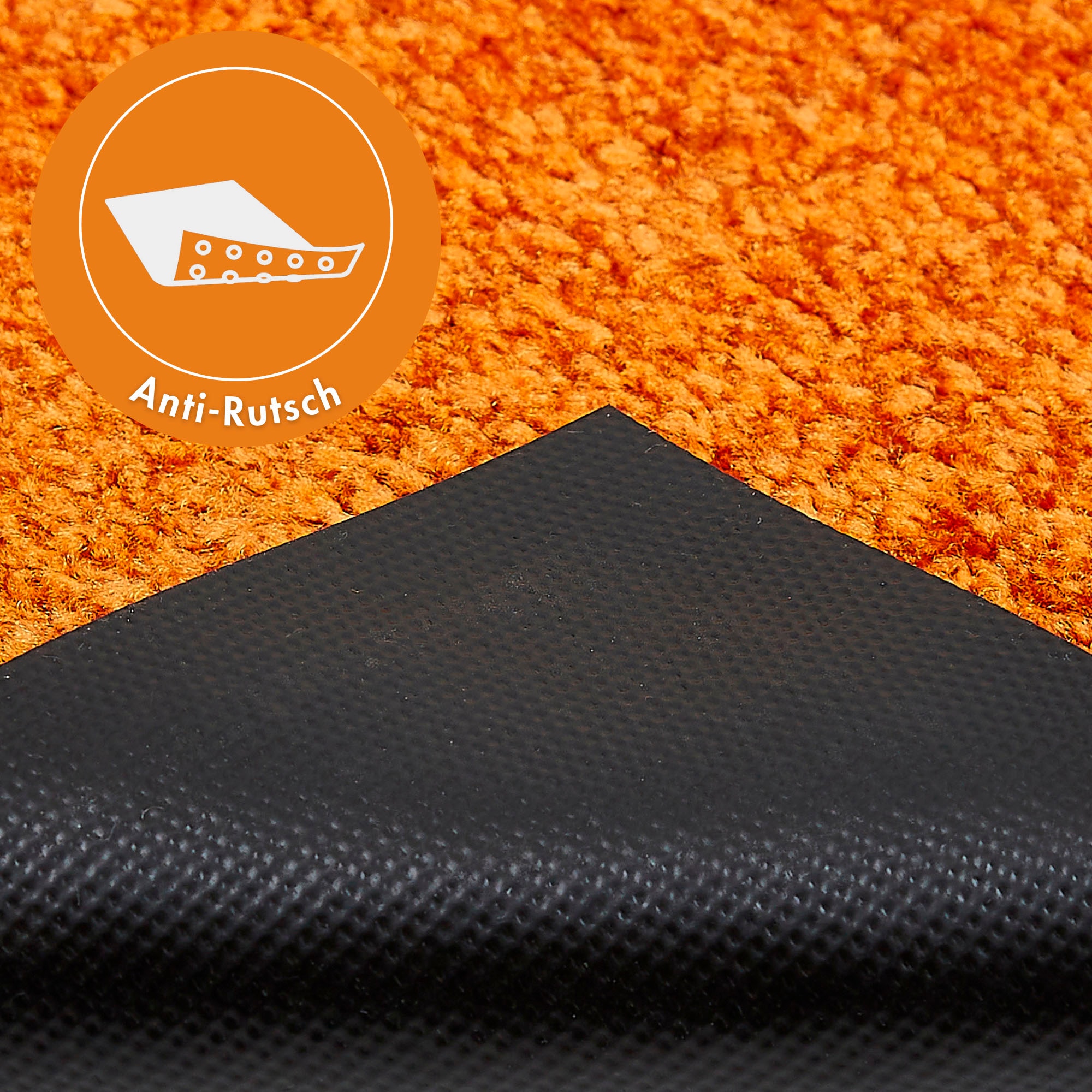 GOODproduct Tapis de sol »Fresh Step, Made in Belgium« Rectangulaire 9 mm Höhe für den Eingangsbereich, Uni-Farben, rutschhemmend, robust, waschbar