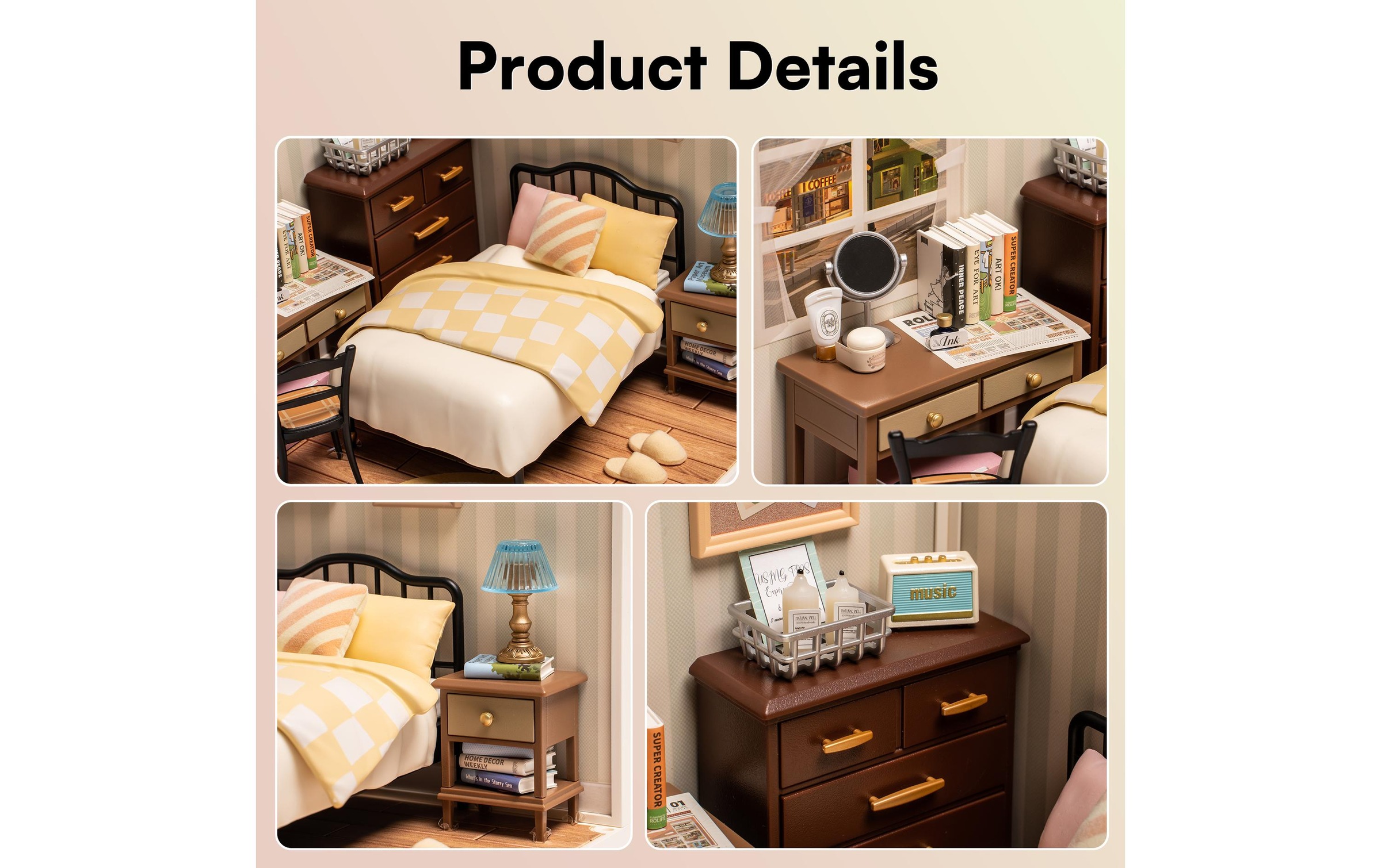   Modellbausatz »RoboTime Sweet Dream Bedroom«