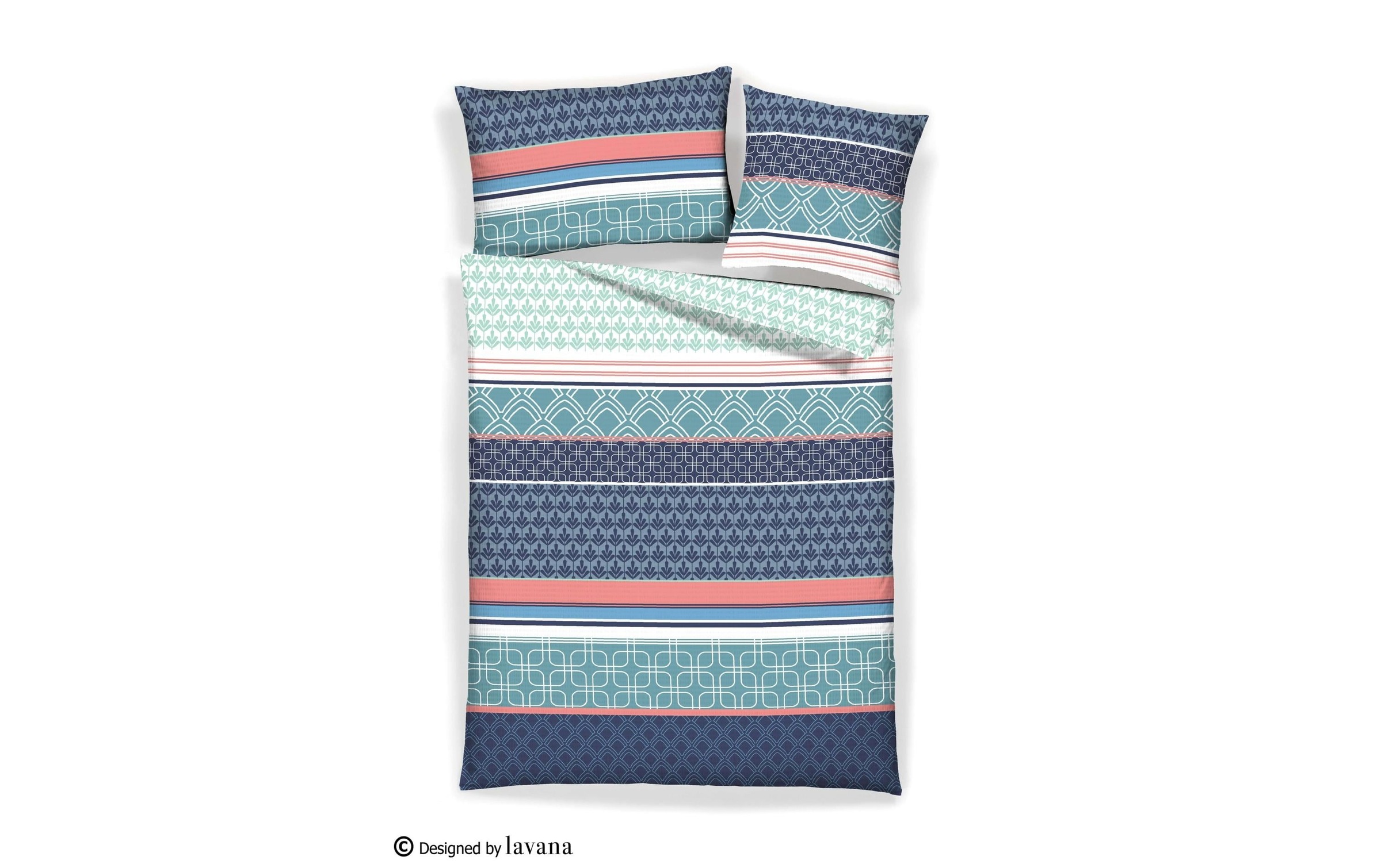 HOME FASHION Kissenbezug »Home Fashion Kopfkissenbezug Seesucker Ramone«