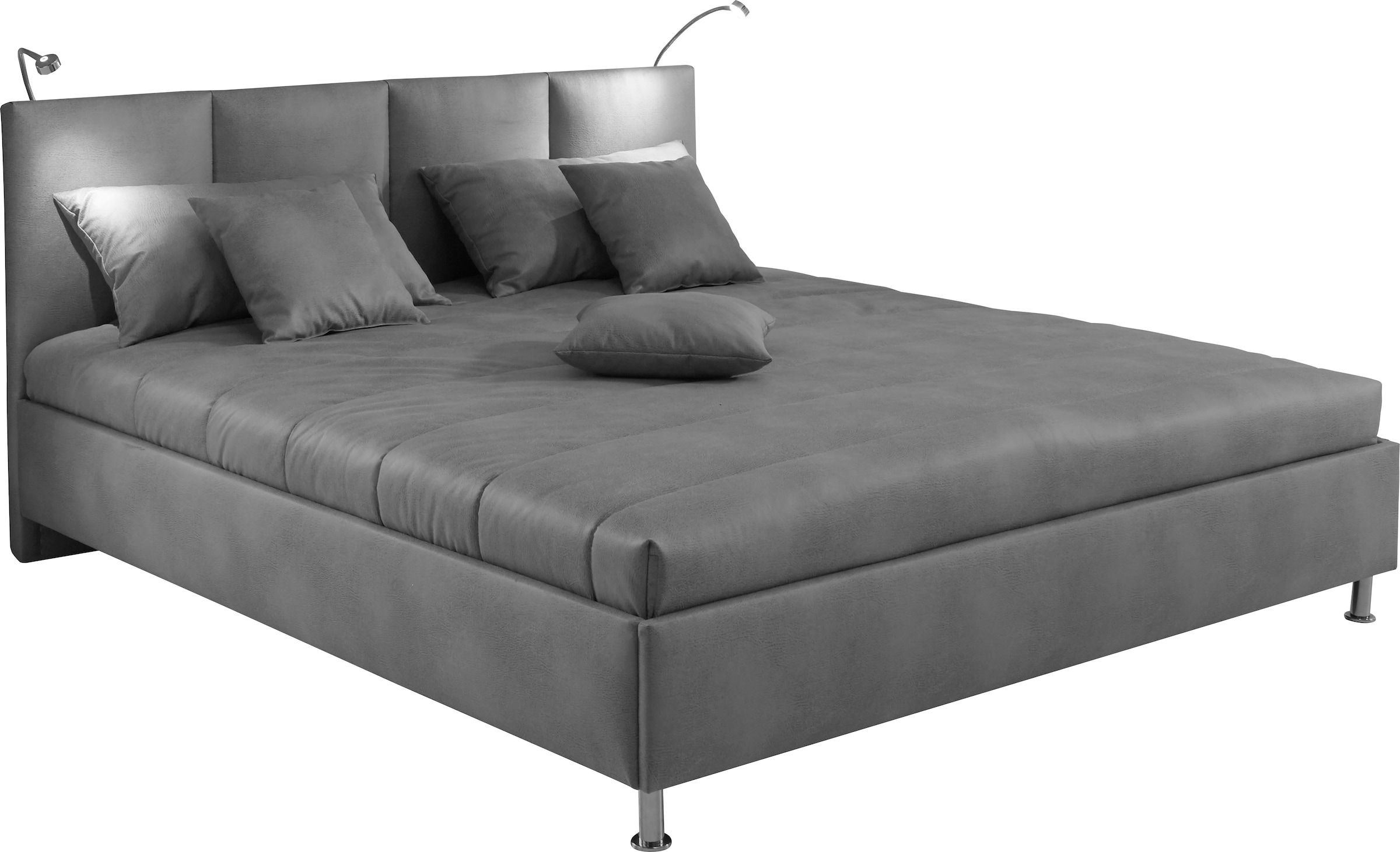Westfalia Schlafkomfort Polsterbett »Altea in 3 Grössen verfügbar« pflegeleicht mit Polsterung, robust, mit vormontierten Schrauben