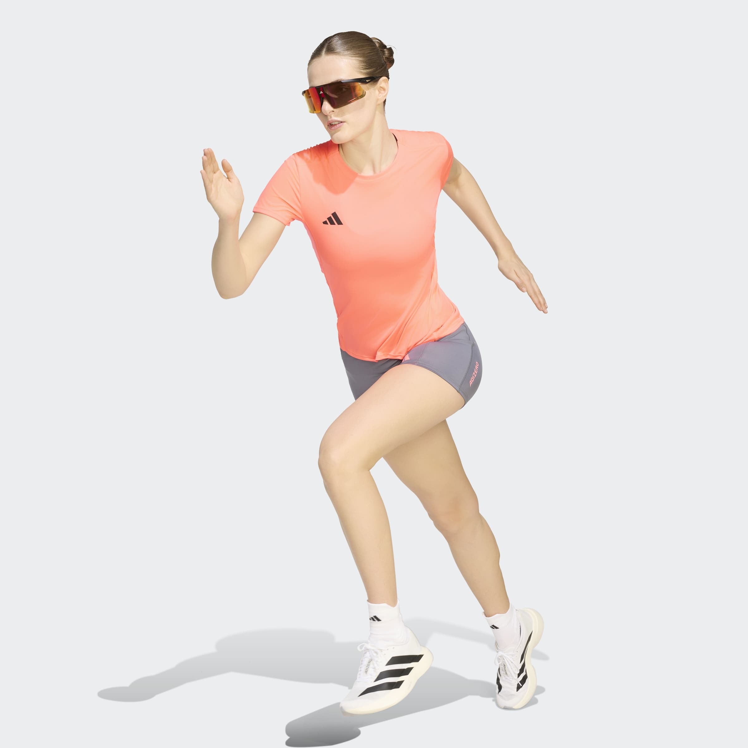 adidas Performance Laufshirt »ADIZERO ESSENTIALS RUNNING« für Erwachsene, ohne Verschluss, mit Rundhalsausschnitt