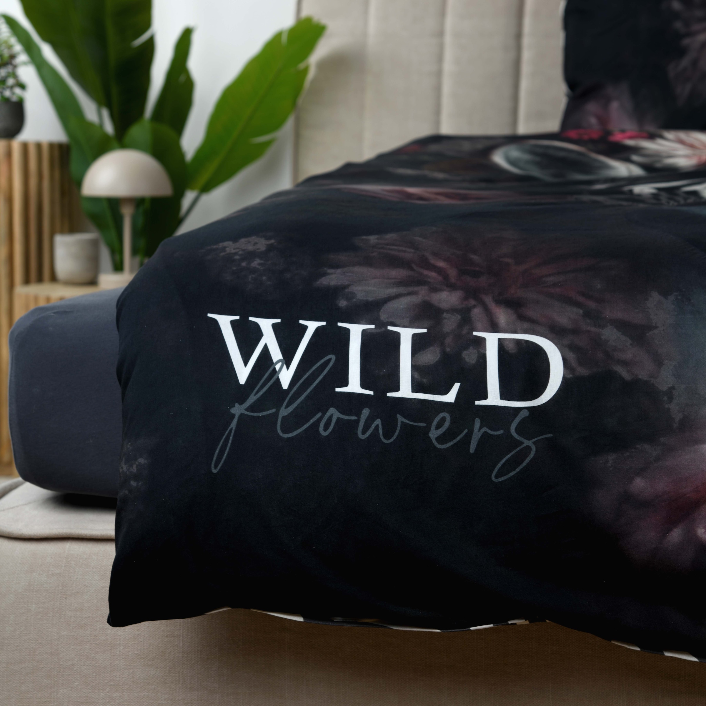 Herding Linge de lit »Wild Flowers Zebra« 2 Parure de lit réversible