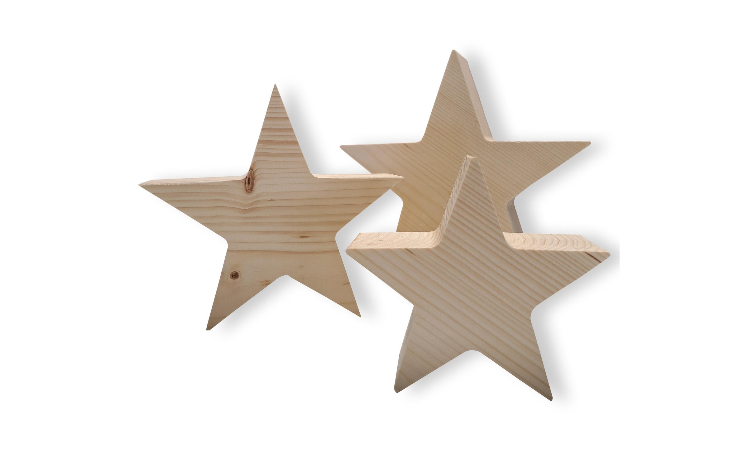 Holz Zollhaus Dekofigur »Massivholz Stern«