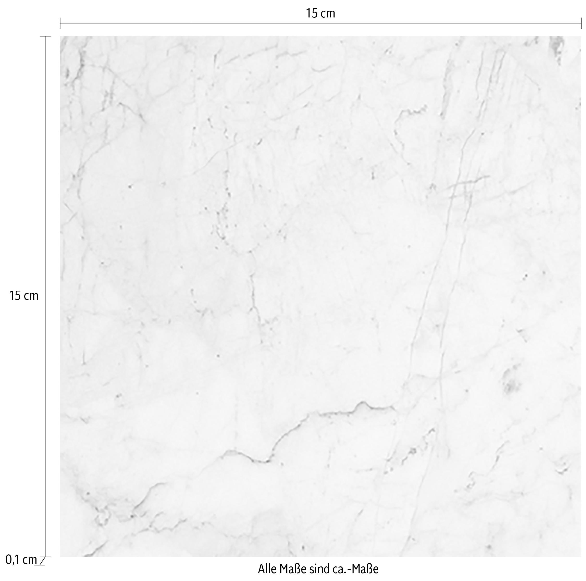 queence Autocollants pour carrelage »Marmor« Stickerfliesen, selbstklebend, Sticker, 12er Set