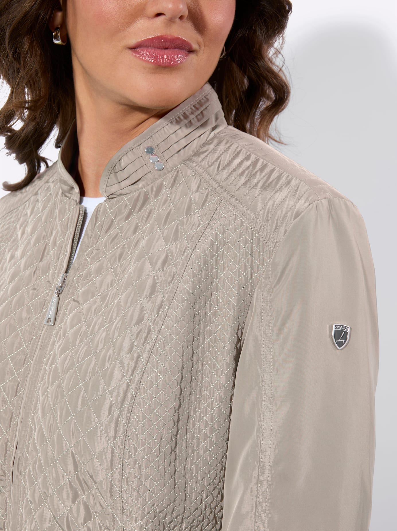 Casual Looks Steppjacke ohne Kapuze