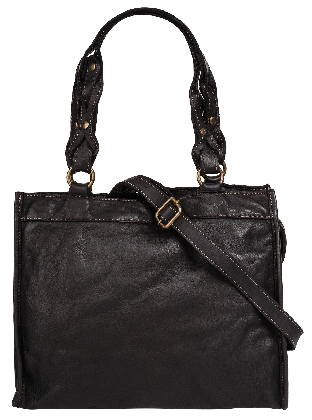 Samantha Look Shopper echt Leder, Made in Italy