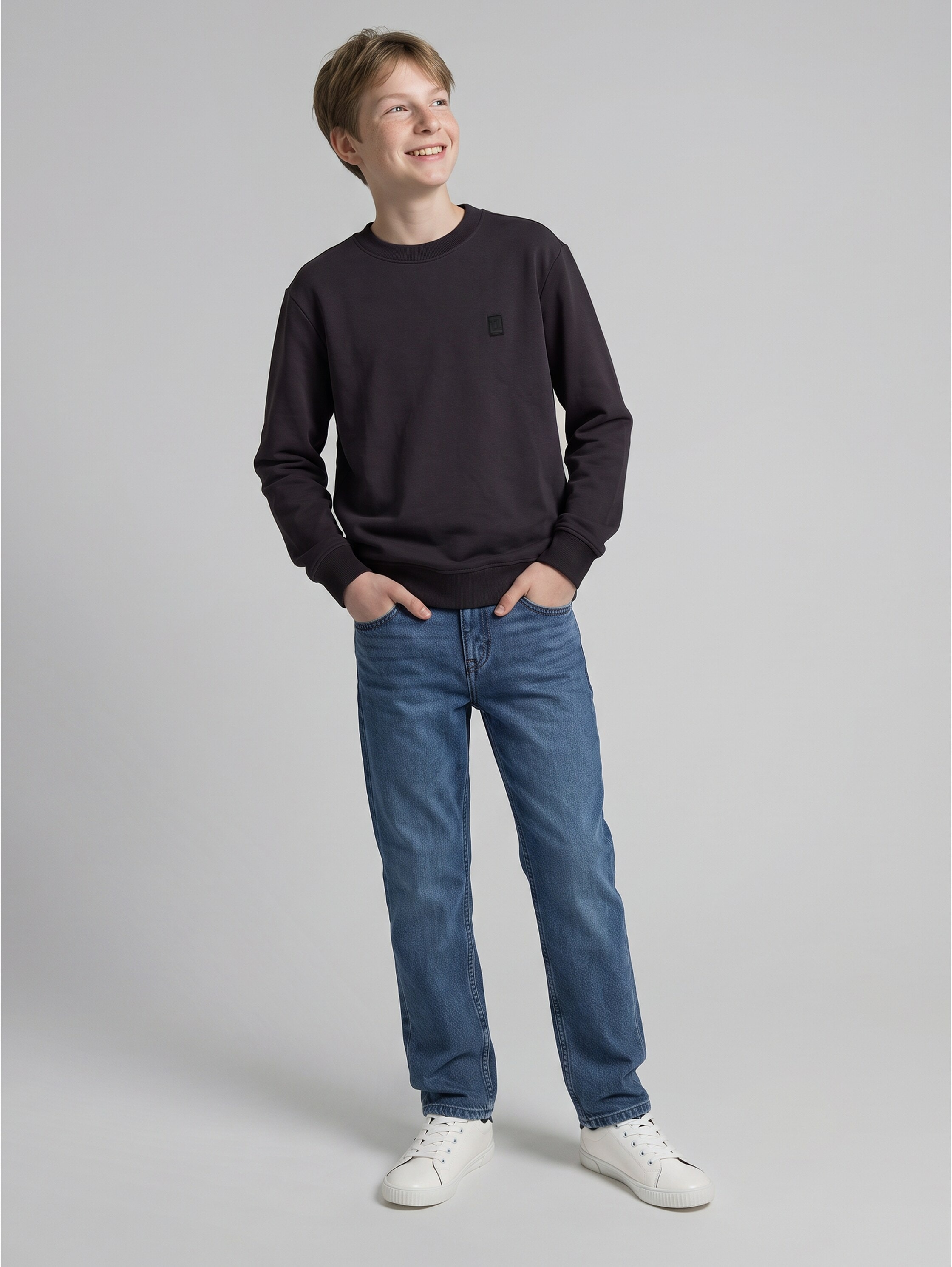 TOM TAILOR Sweatshirt , mit Logo-Badge
