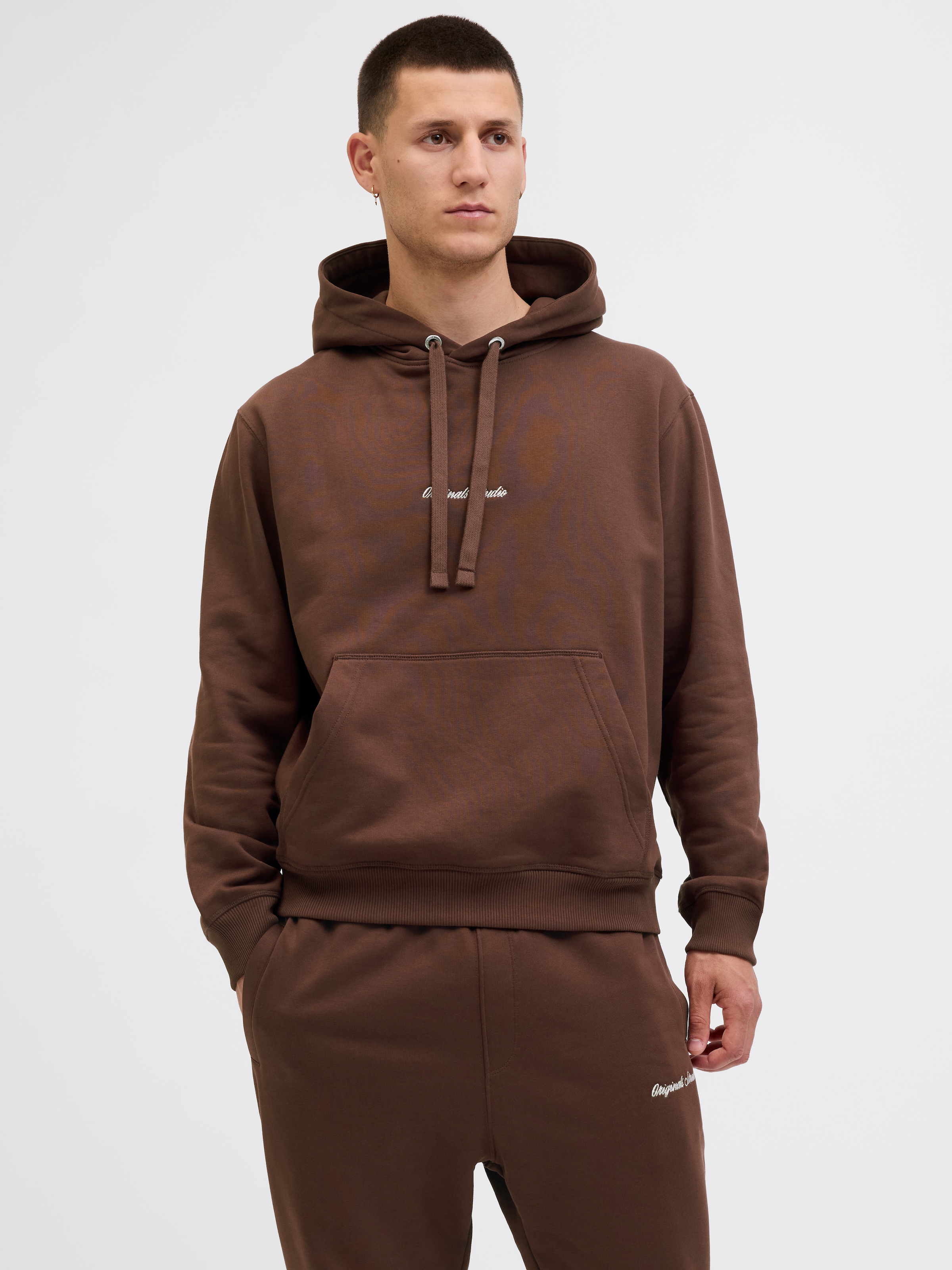 Jack & Jones Sweat à capuche »JORNORREBRO EMB SWEAT HOOD NOOS«, mit Logo Print
