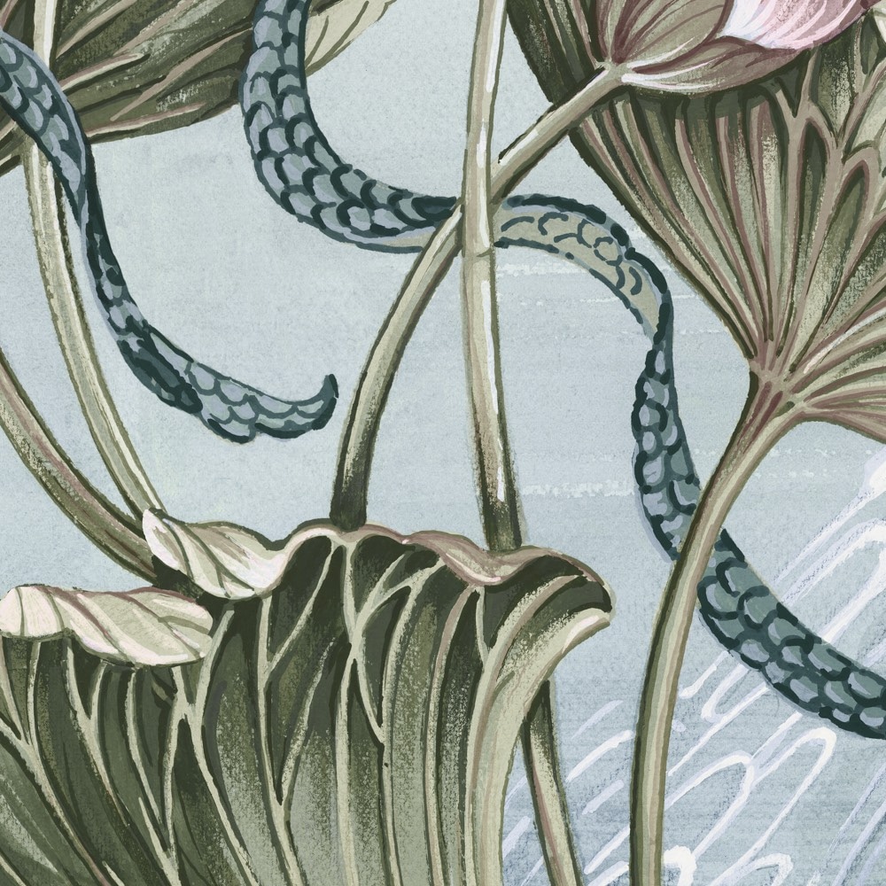 Komar Fototapete »Vlies Fototapete - Haiku - Grösse 300 x 250 cm« Motiv | bedruckt glatt