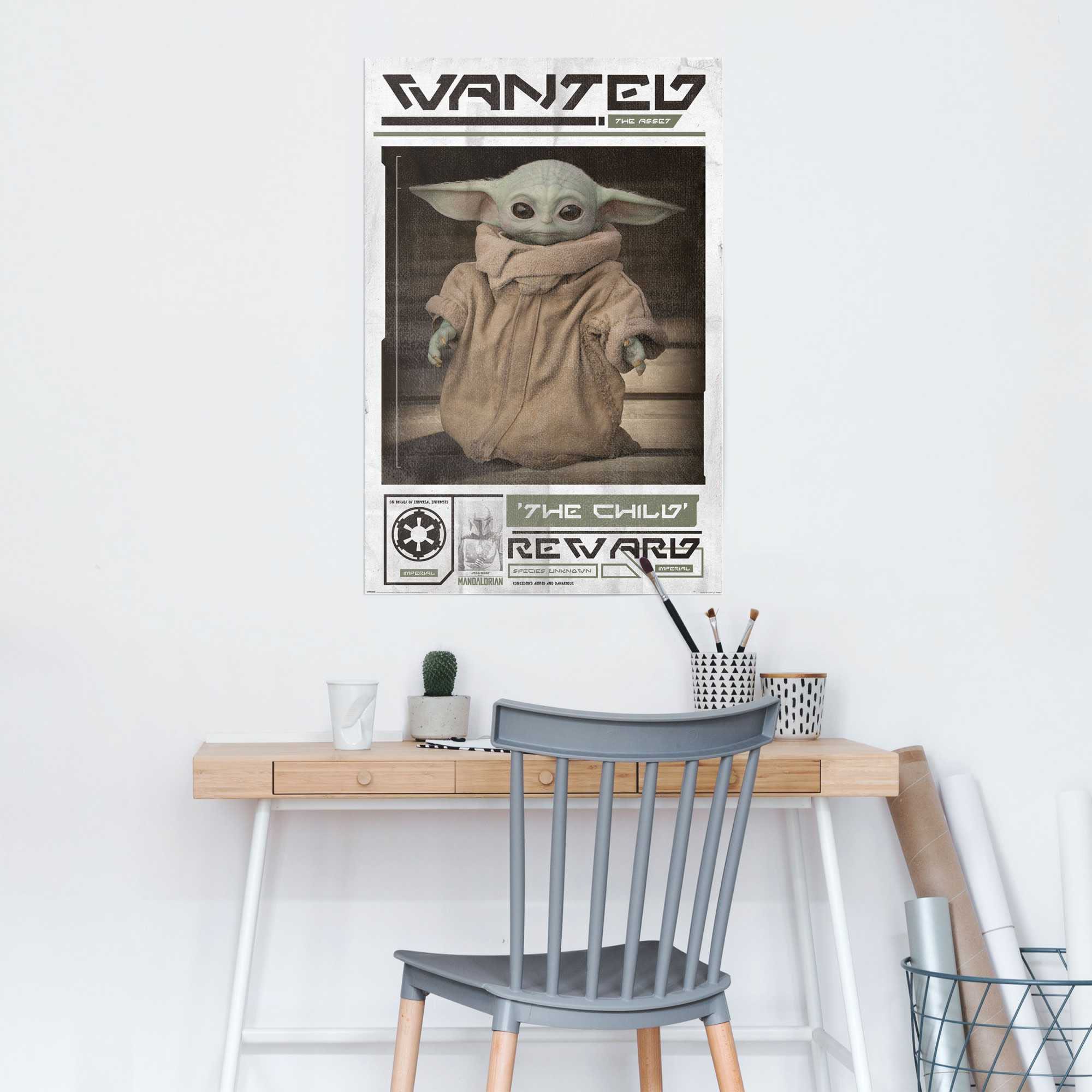 Reinders! Poster »Poster Mandalorian Baby Yoda The Child« Serien 1 Stk. tlg.