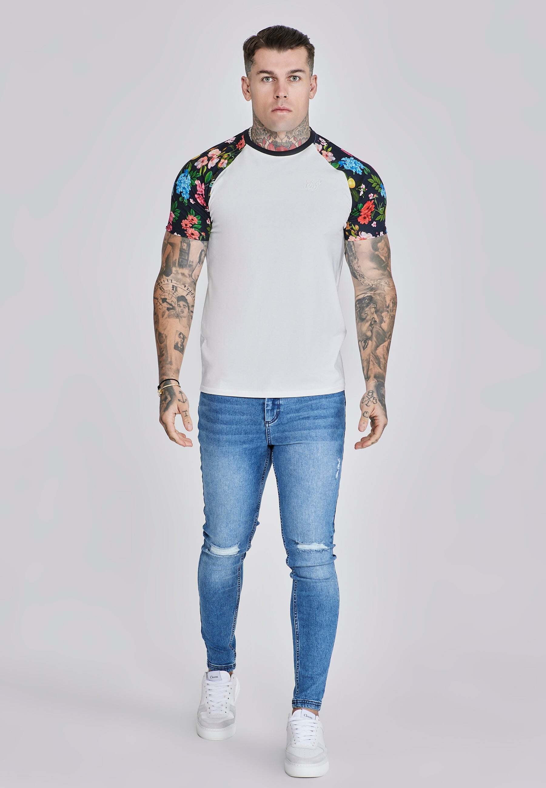 Siksilk T-shirt »Siksilk T-Shirt Raglan T-Shirt«
