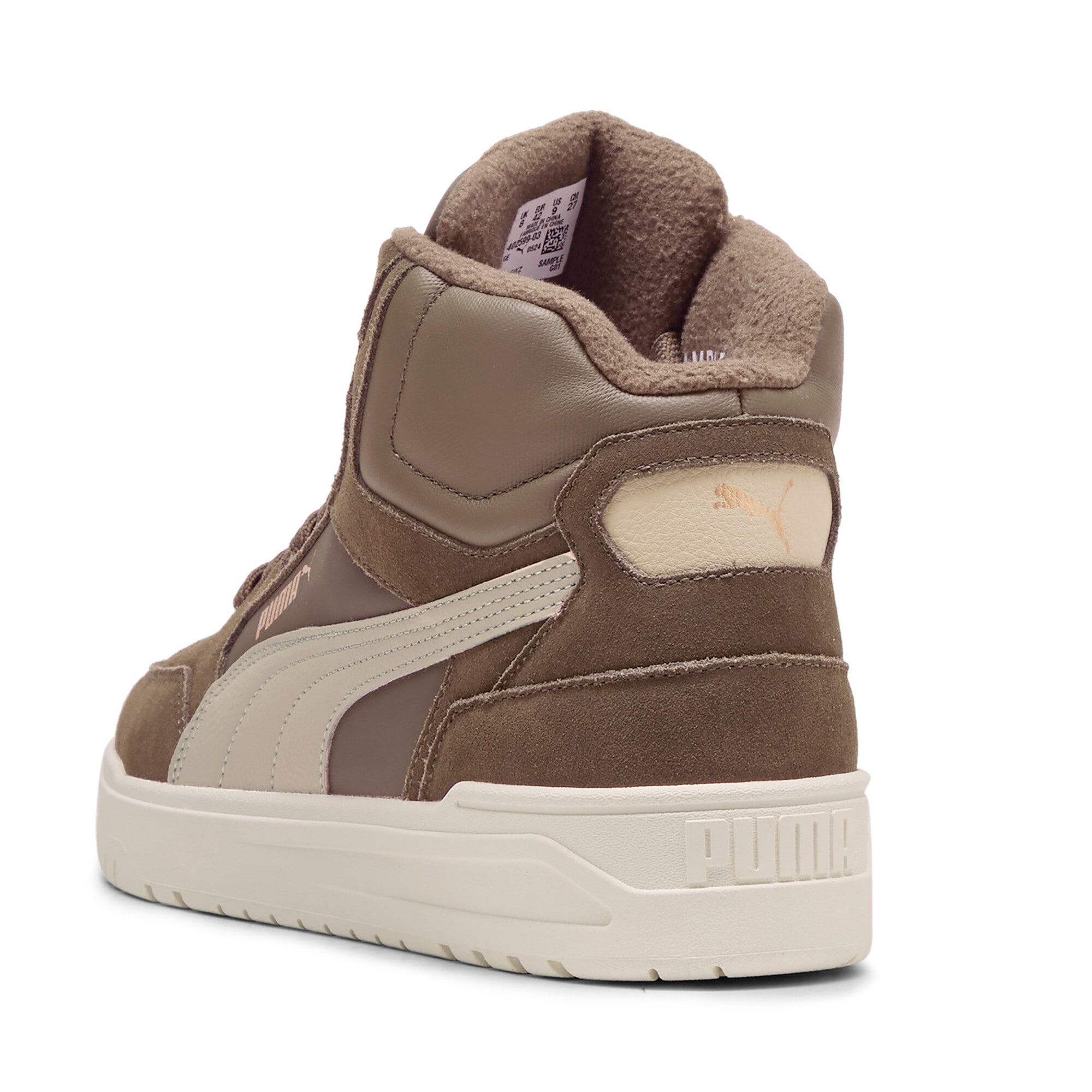 PUMA Sneaker »SHUFFLE DOWNTOWN MID WTR«  knöchelhoher Schnitt, mit Schnürverschluss, Obermaterial aus Leder