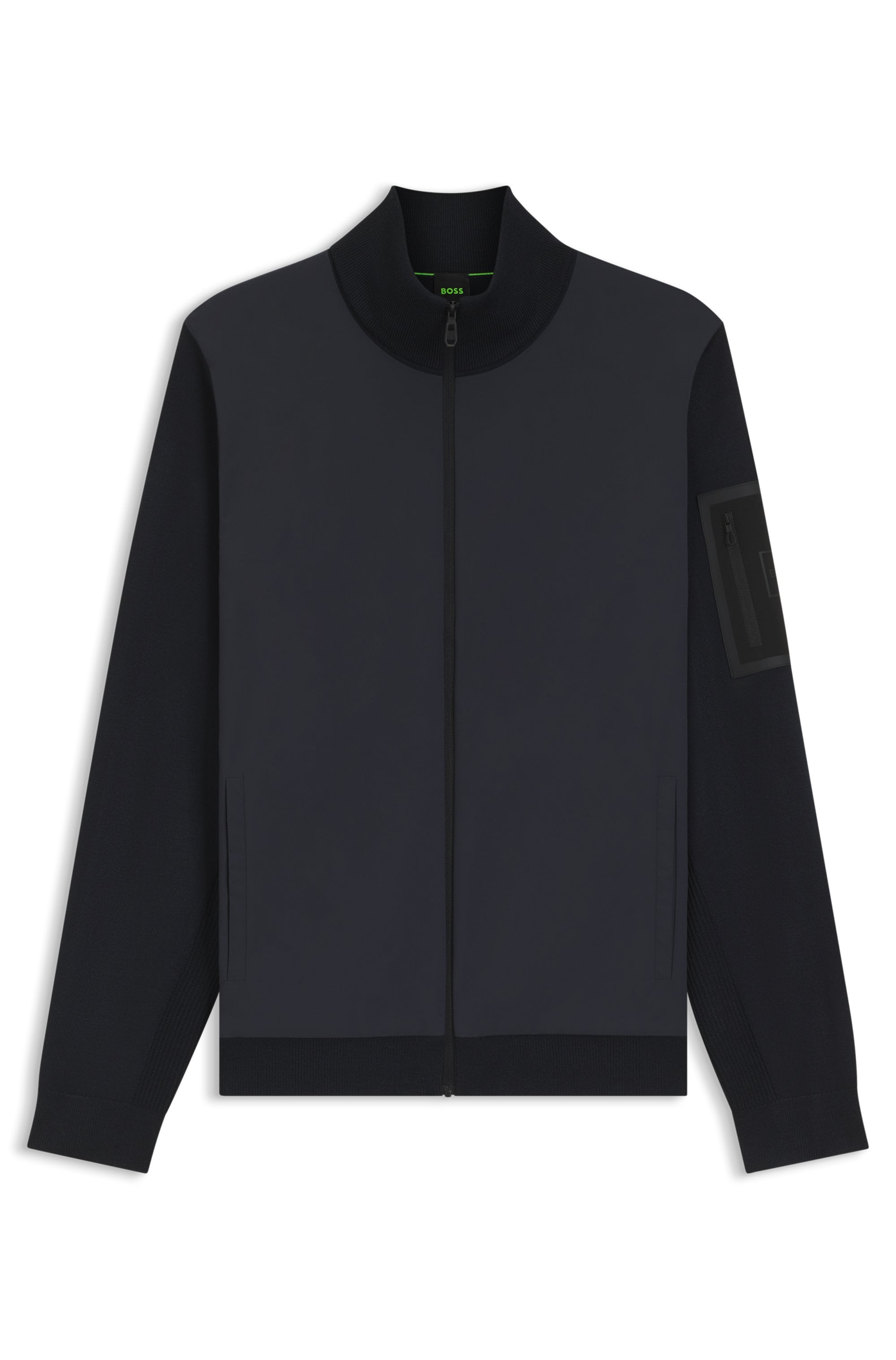 BOSS GREEN Hybridjacke »Momentum« thermoregulierender Komfort, Regular Fit, mit Wollanteil