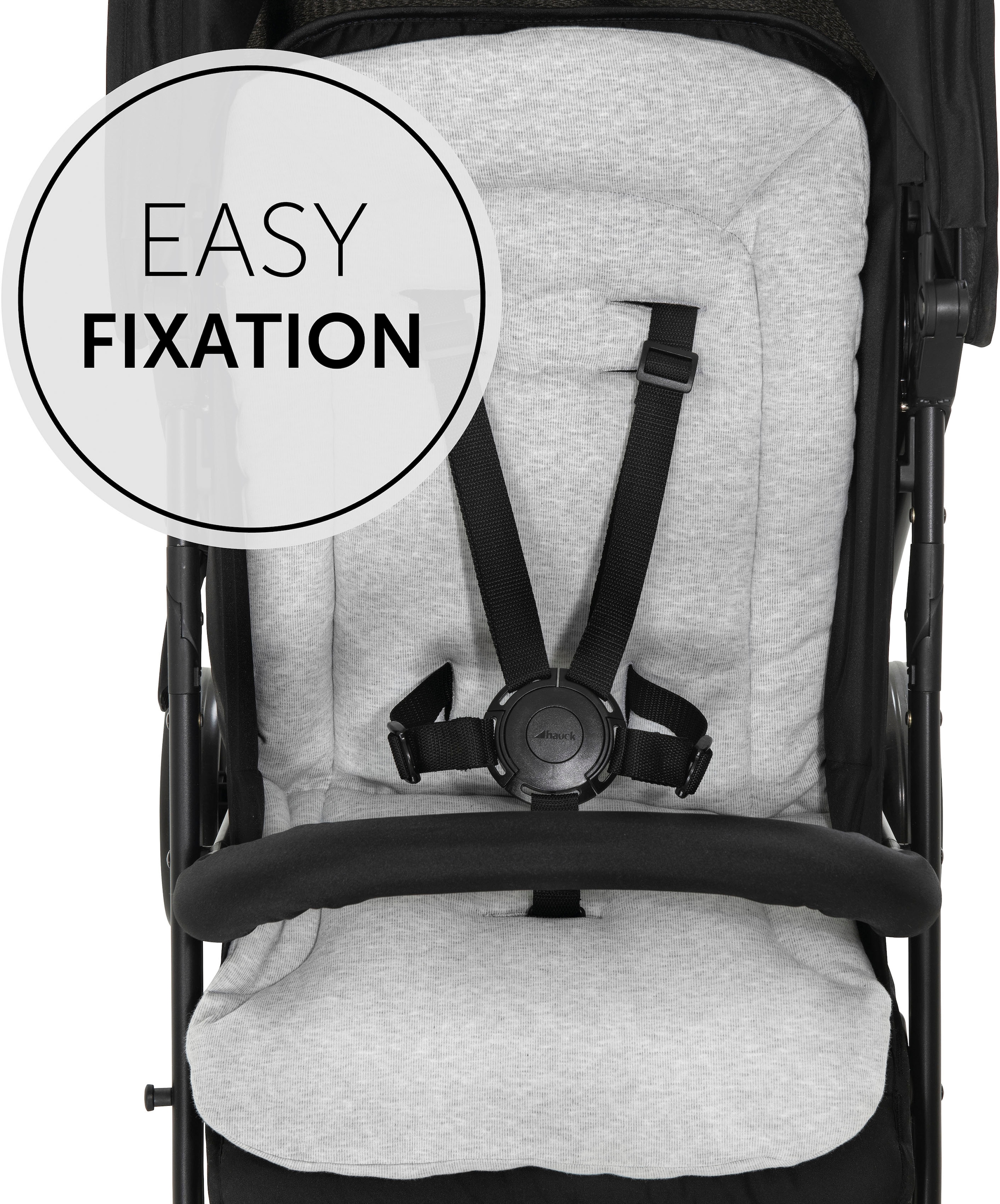 Hauck Kinderwagen-Sitzauflage »Seat Liner, Light grey« auch für Buggys geeignet