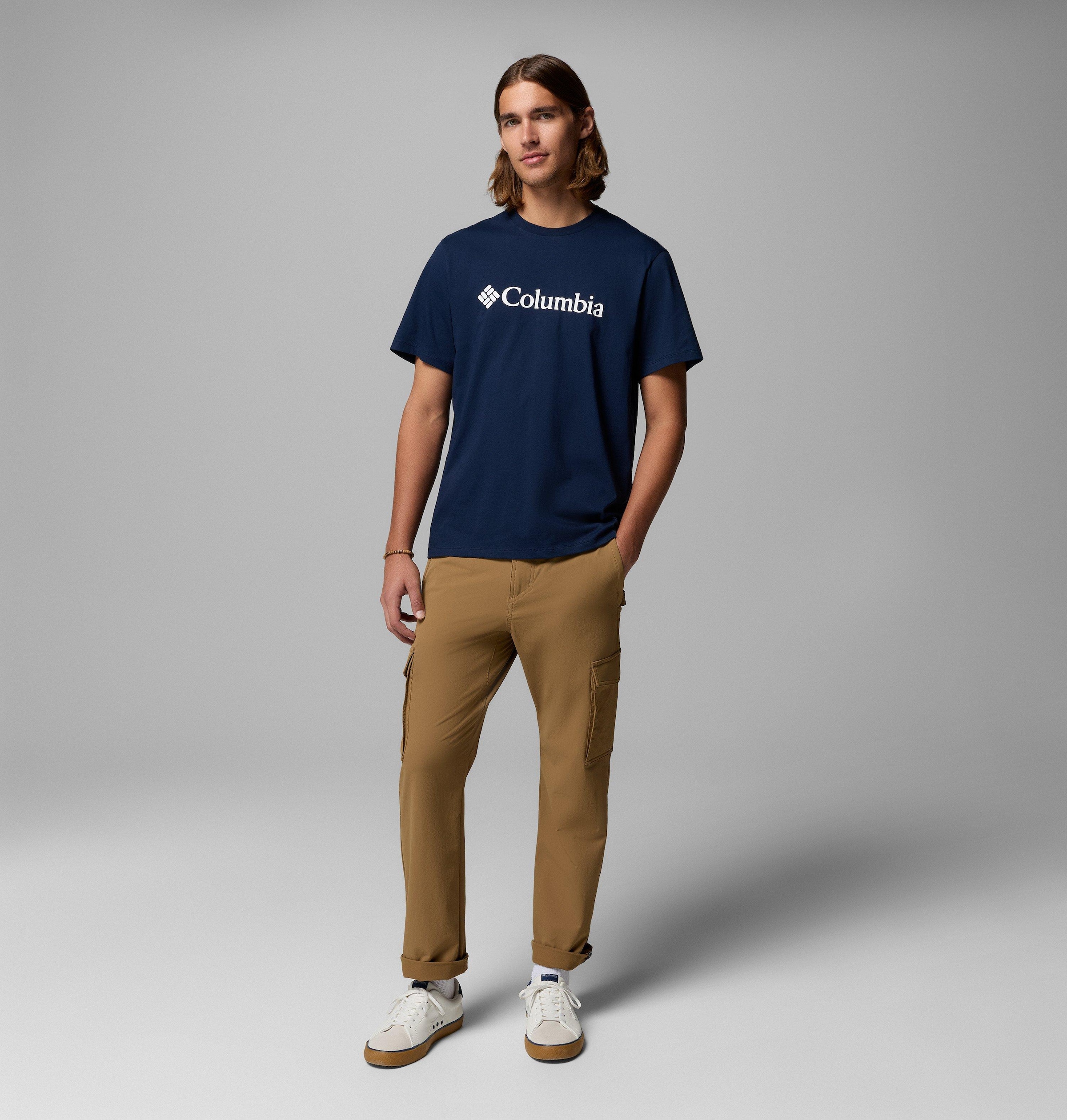 Columbia T-Shirt »CSC Basic Logo Tee« Kurzarm, mit Rundhalsausschnitt, aus Baumwolle, sportliche Passform