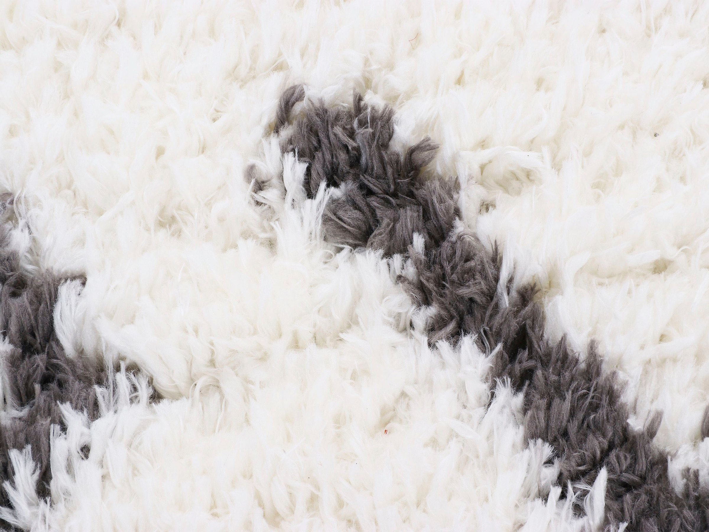 carpetfine Tapis à poils longs »Linn« Rectangulaire 30 mm Höhe avec franges, salon