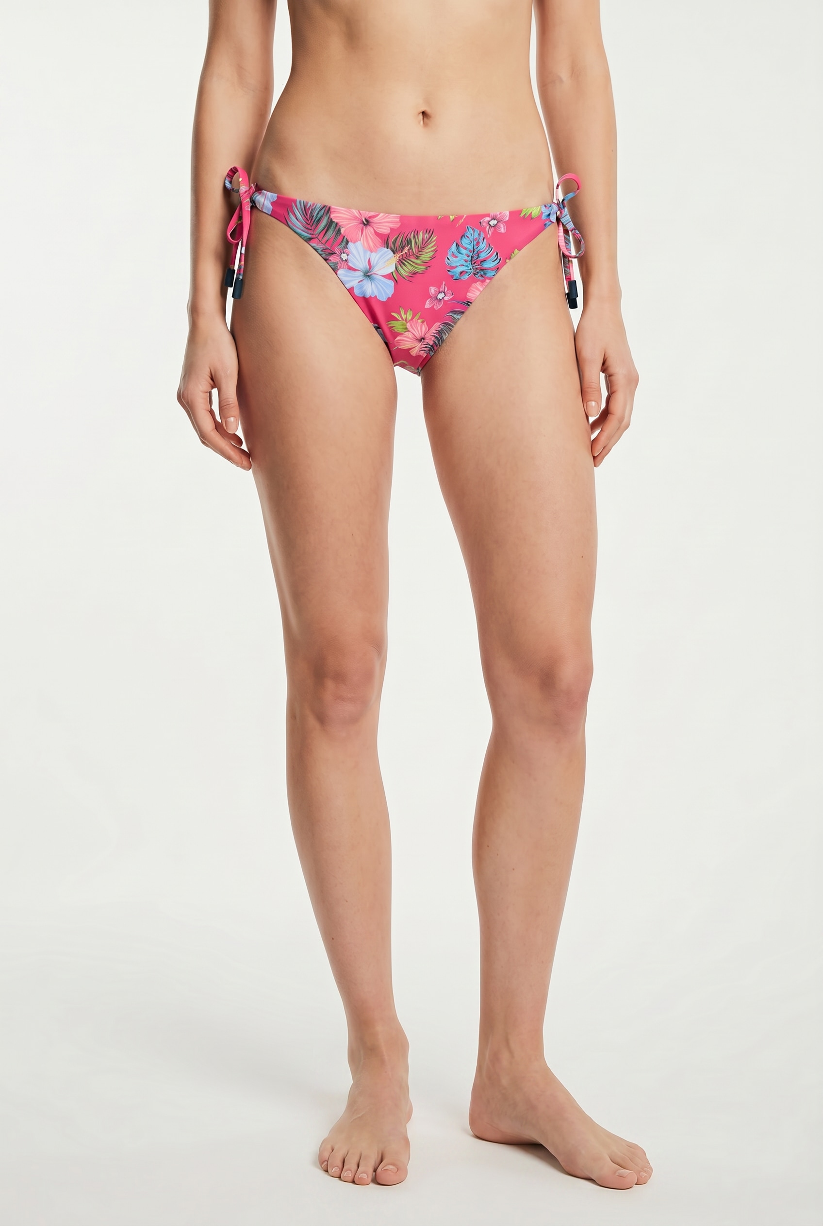 JOOP! Jeans Bikini-Hose »JEANS!
HIBISCUS« floraler Print, Logo-Details