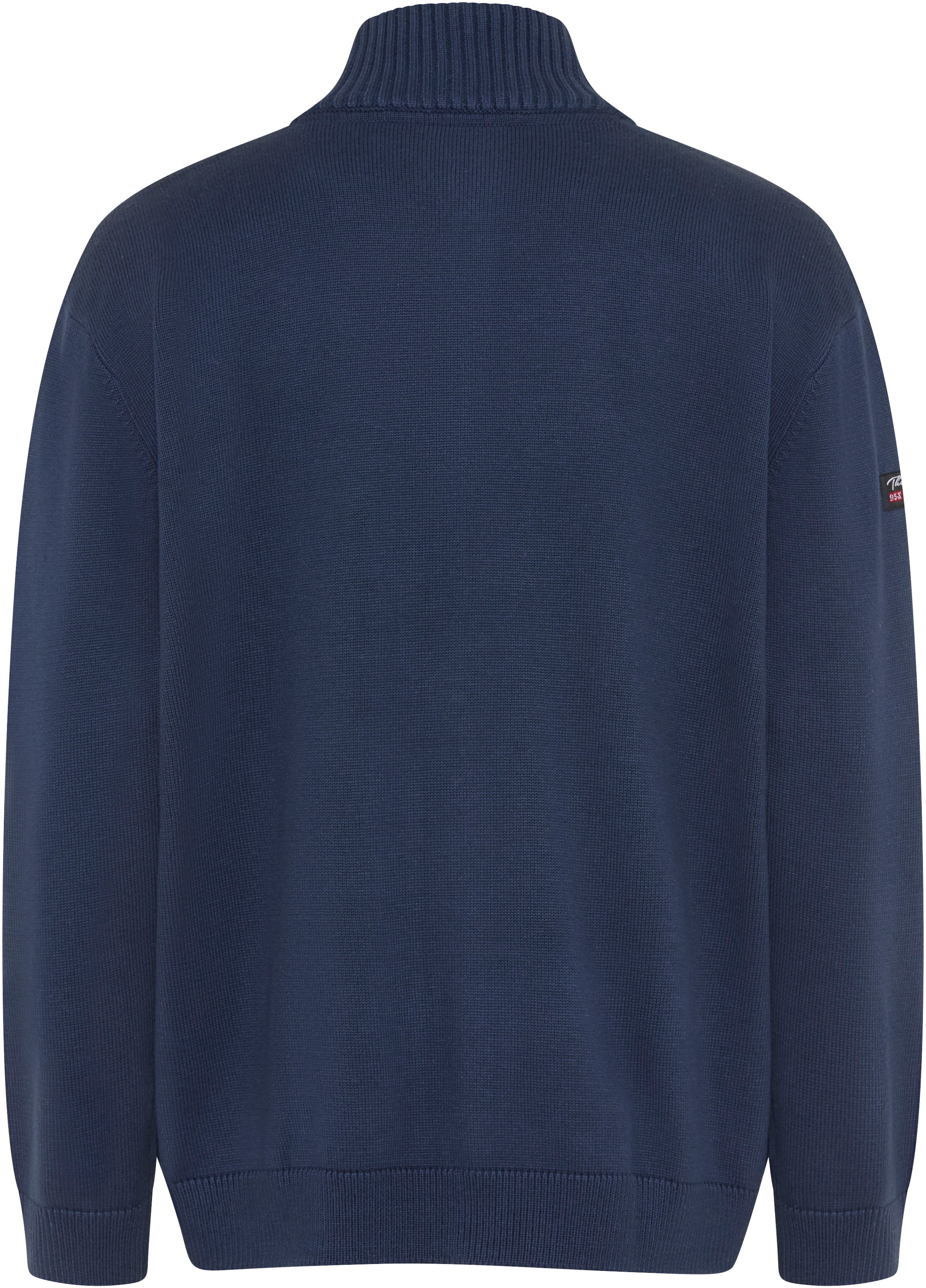 Man's World Plus Strickjacke »auch in Grosse Grössen bis Gr. 7XL« Regular Fit, Langarm, mit Stehkragen, mit Reissverschluss