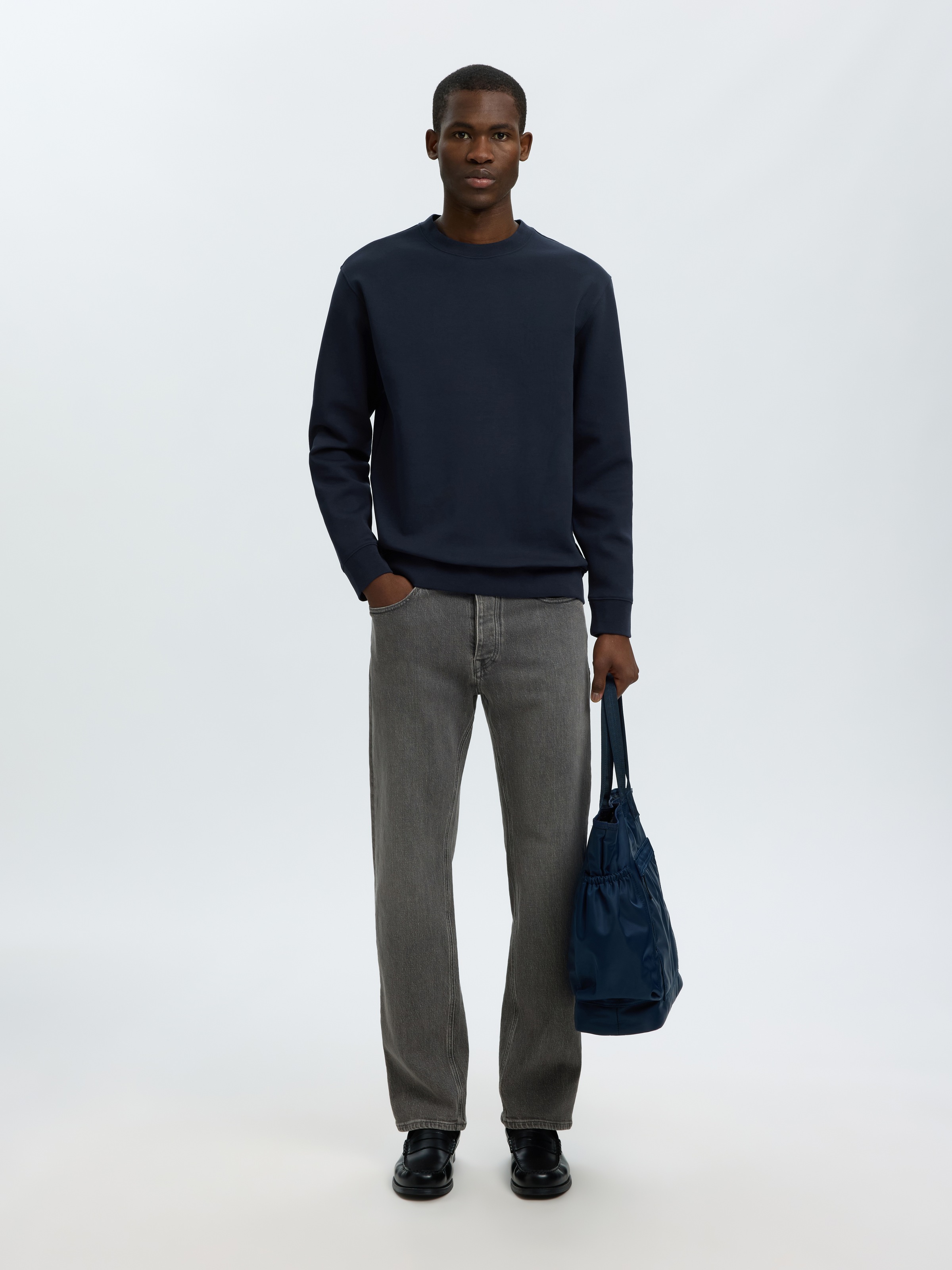 SELECTED Sweatshirt »SLMTOM SOFT CREW NECK SWEAT NOOS«, Baumwollmischung, regular fit
