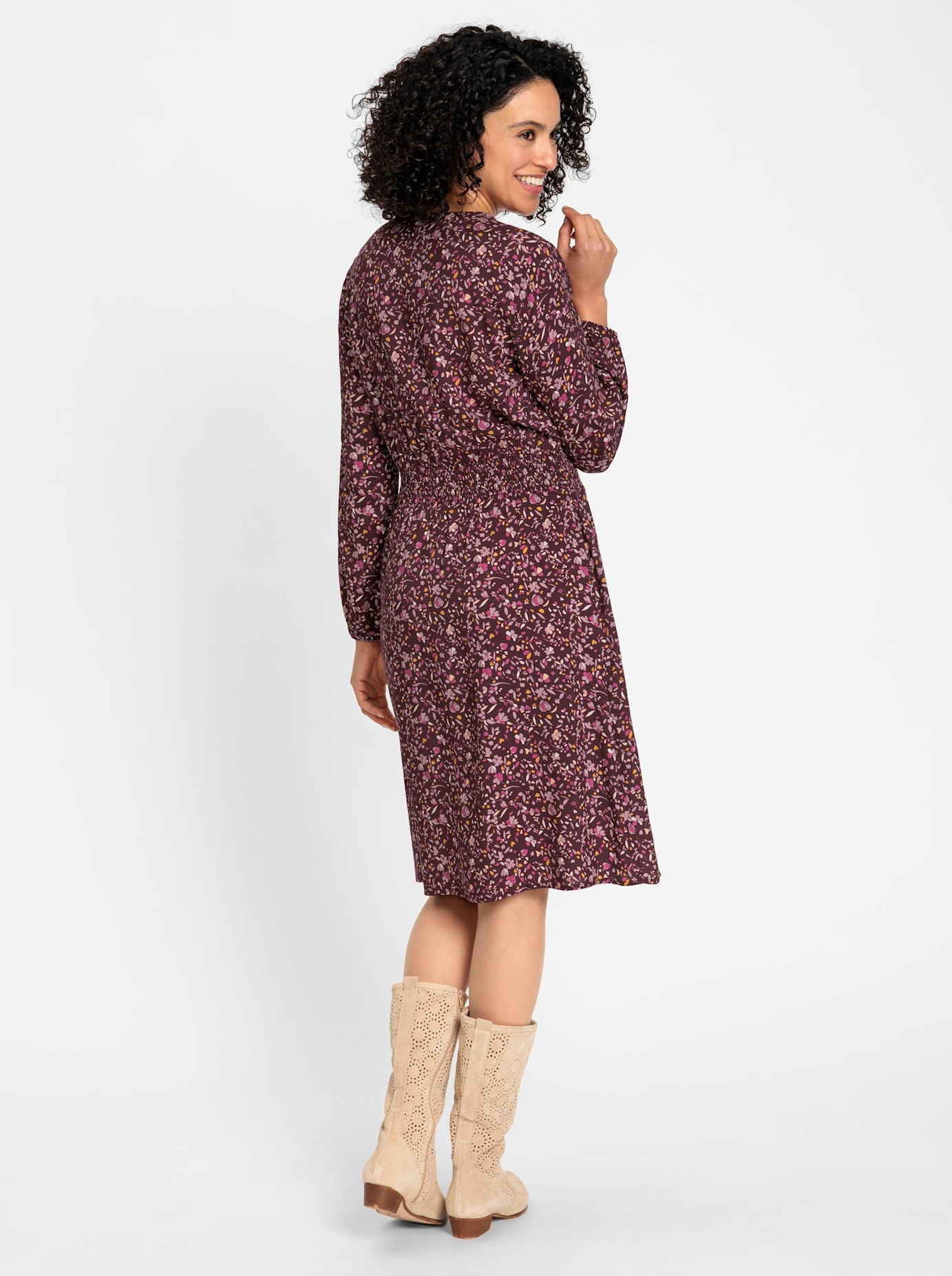 Inspirationen A-Linien-Kleid »Druck-Kleid«