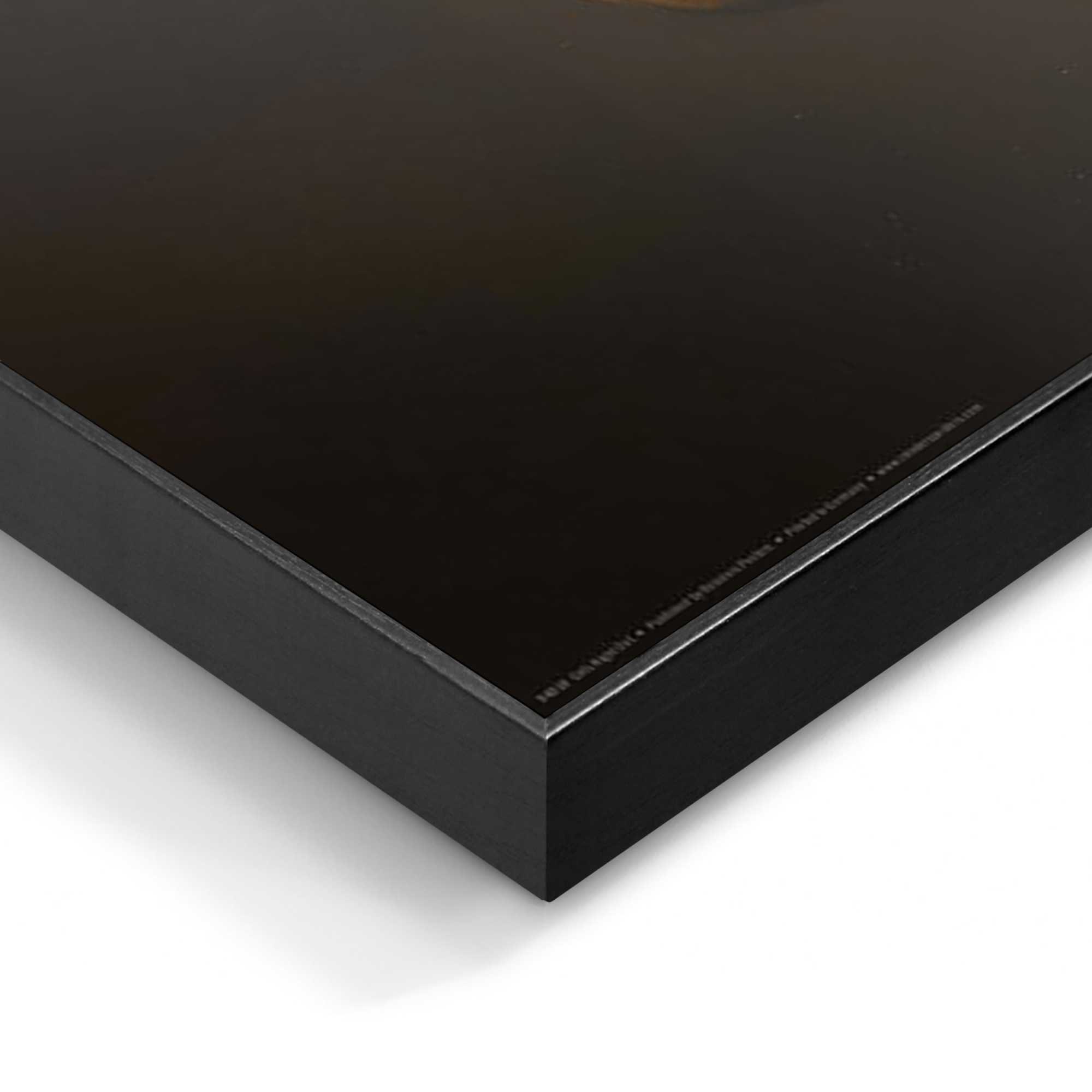 Reinders! Wandbild »Girls Night Out« Home Office - Perlenmädchen - Mona Lisa - Frida Kahlo - Braun - MDF