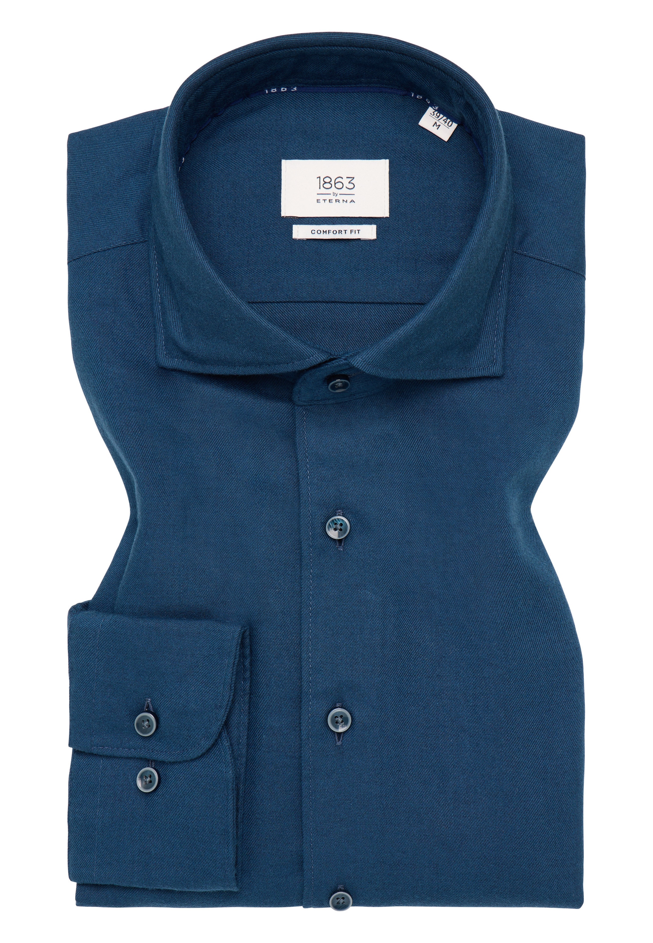 Eterna Langarmhemd »COMFORT FIT« EASY IRON (bügelleicht)