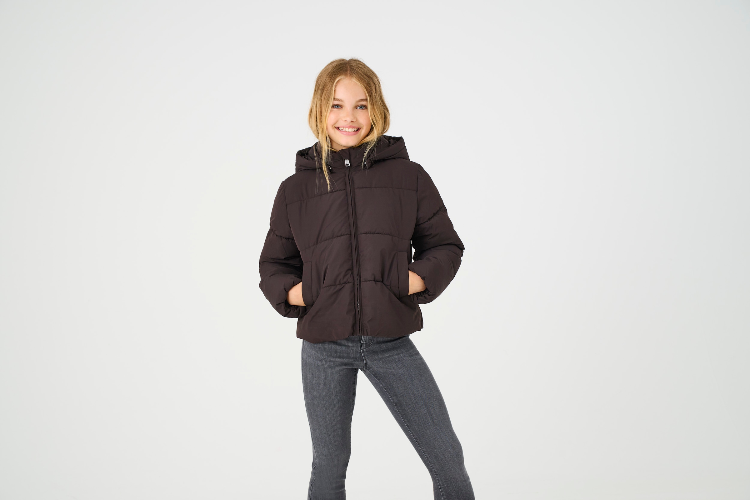 KIDS ONLY Veste matelassée »KOGJUTA LIFE SHORT PUFFER OTW NOOS« mit Kapuze